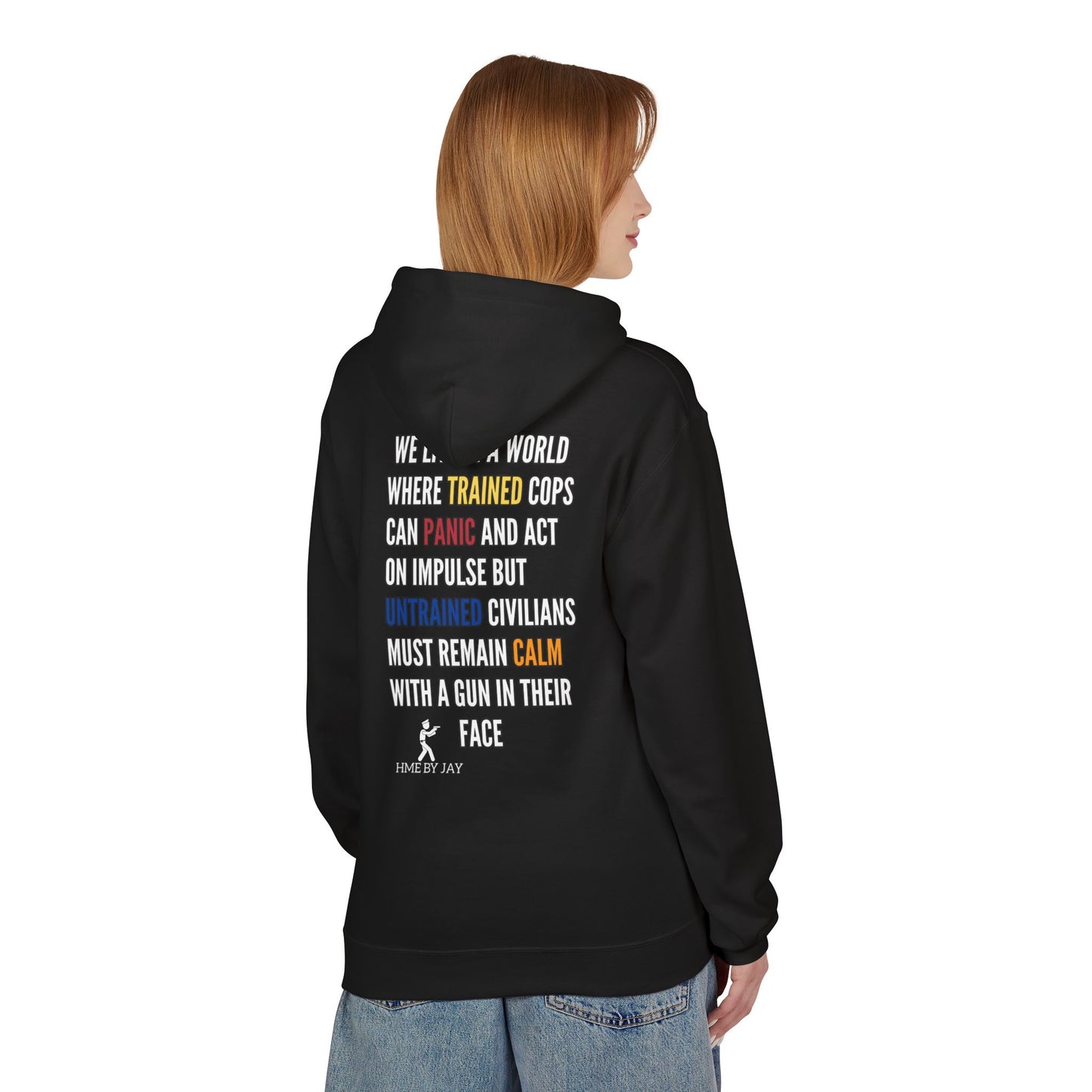 Hoodie - Stop the Police Brutality Activist Protest Design
