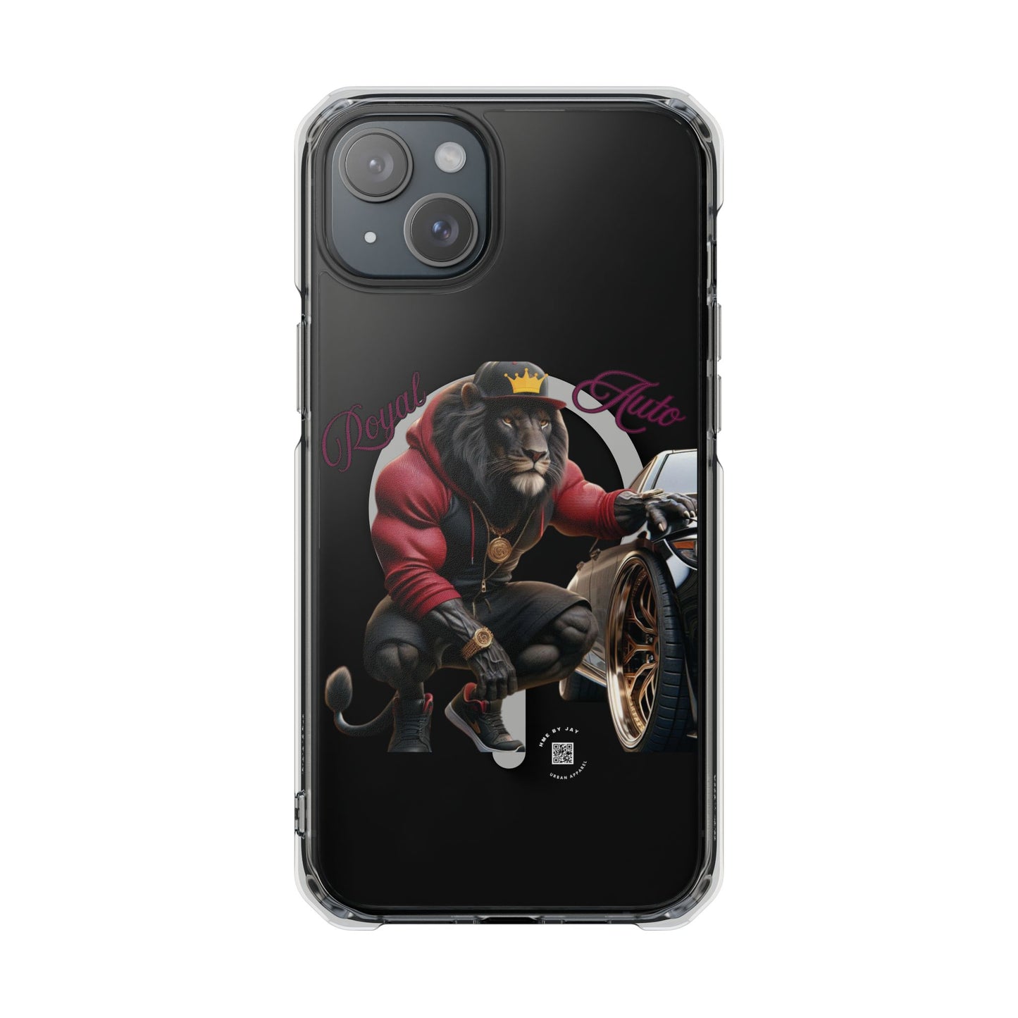 Magnetic Clear Impact Cases – Royal Auto King Design