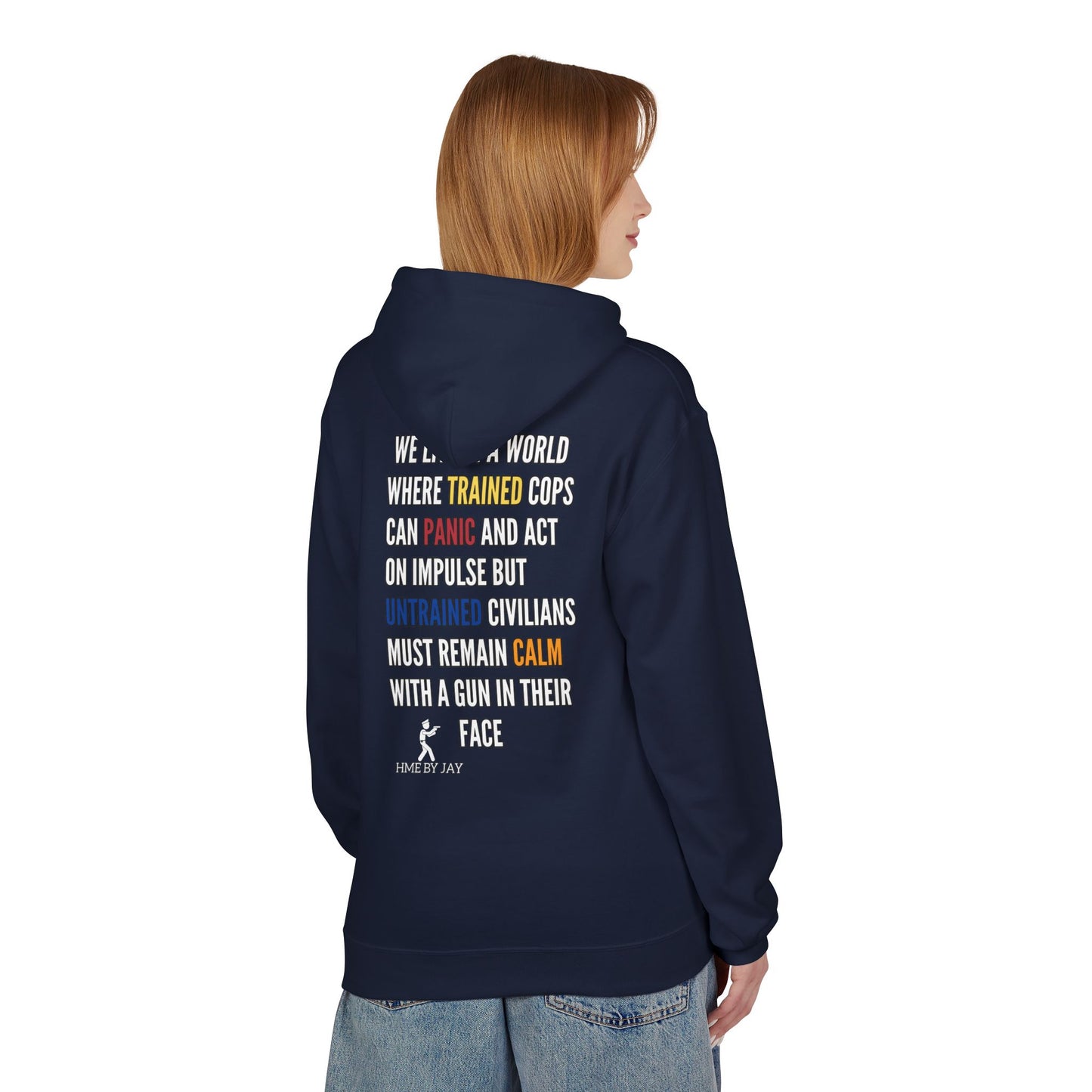 Hoodie - Stop the Police Brutality Activist Protest Design