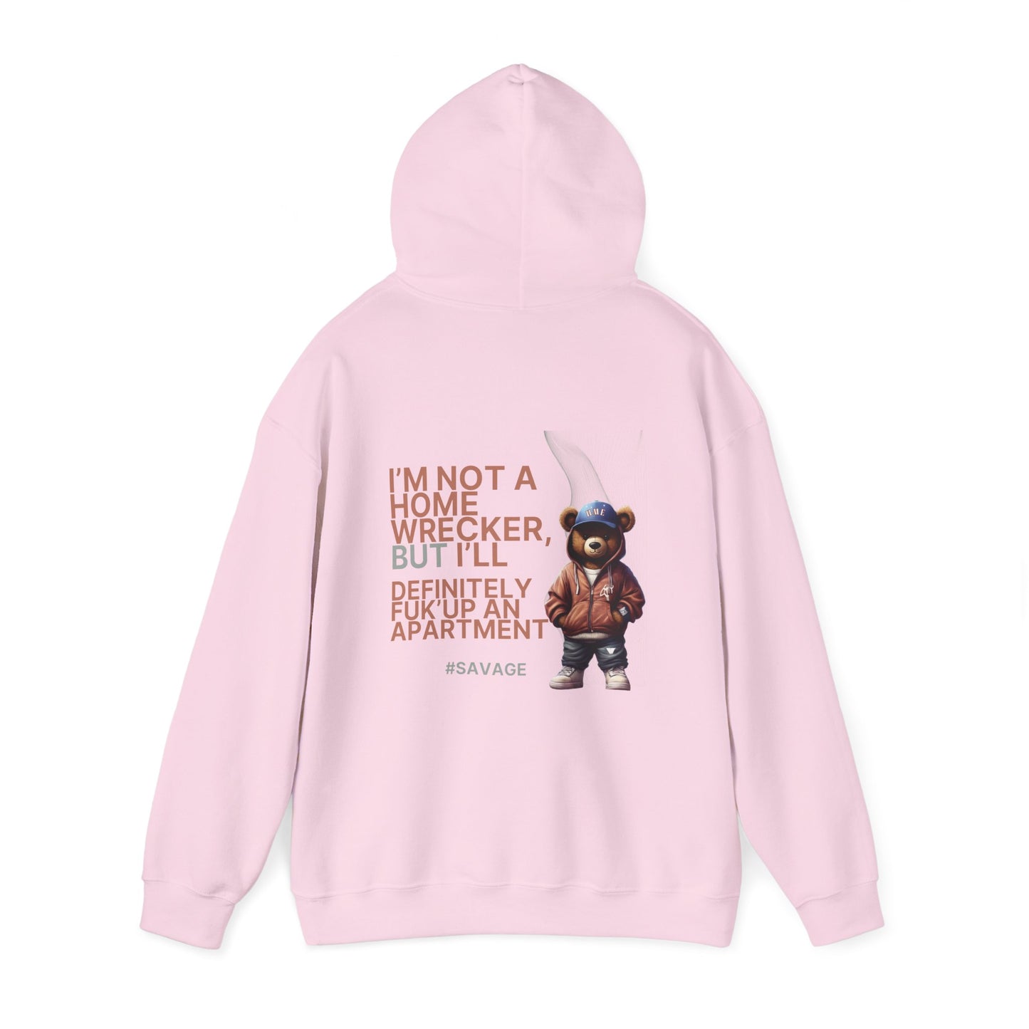 HME Bear Logo Hoodie - I'm not a Home Wrecker Design