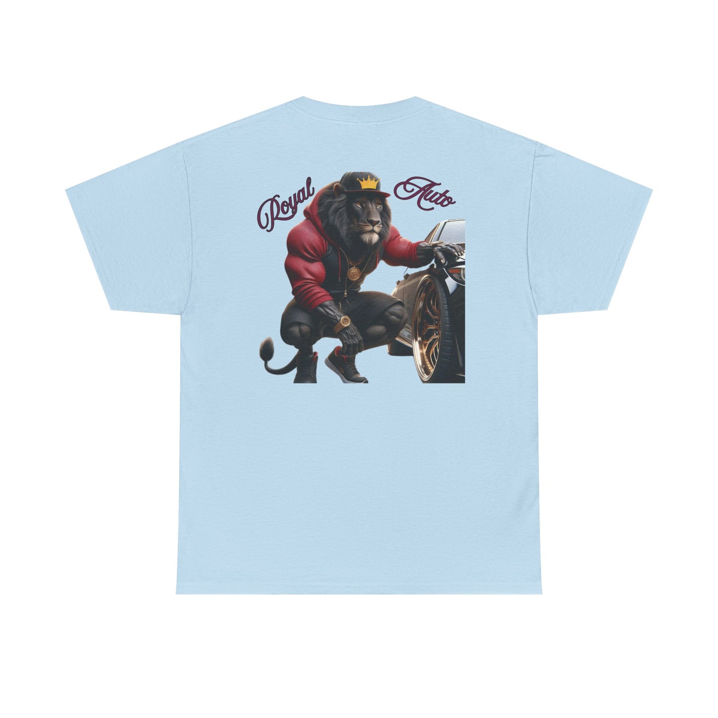 T-Shirt Royal Auto King of the Auto Body Shops Unisex Heavy Cotton Tee