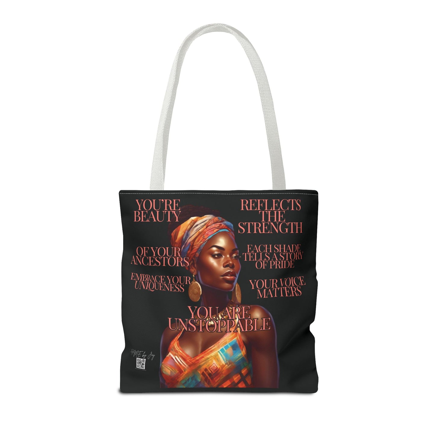 Tote Bag Ahnye's Melanin Collection You're Unstoppable