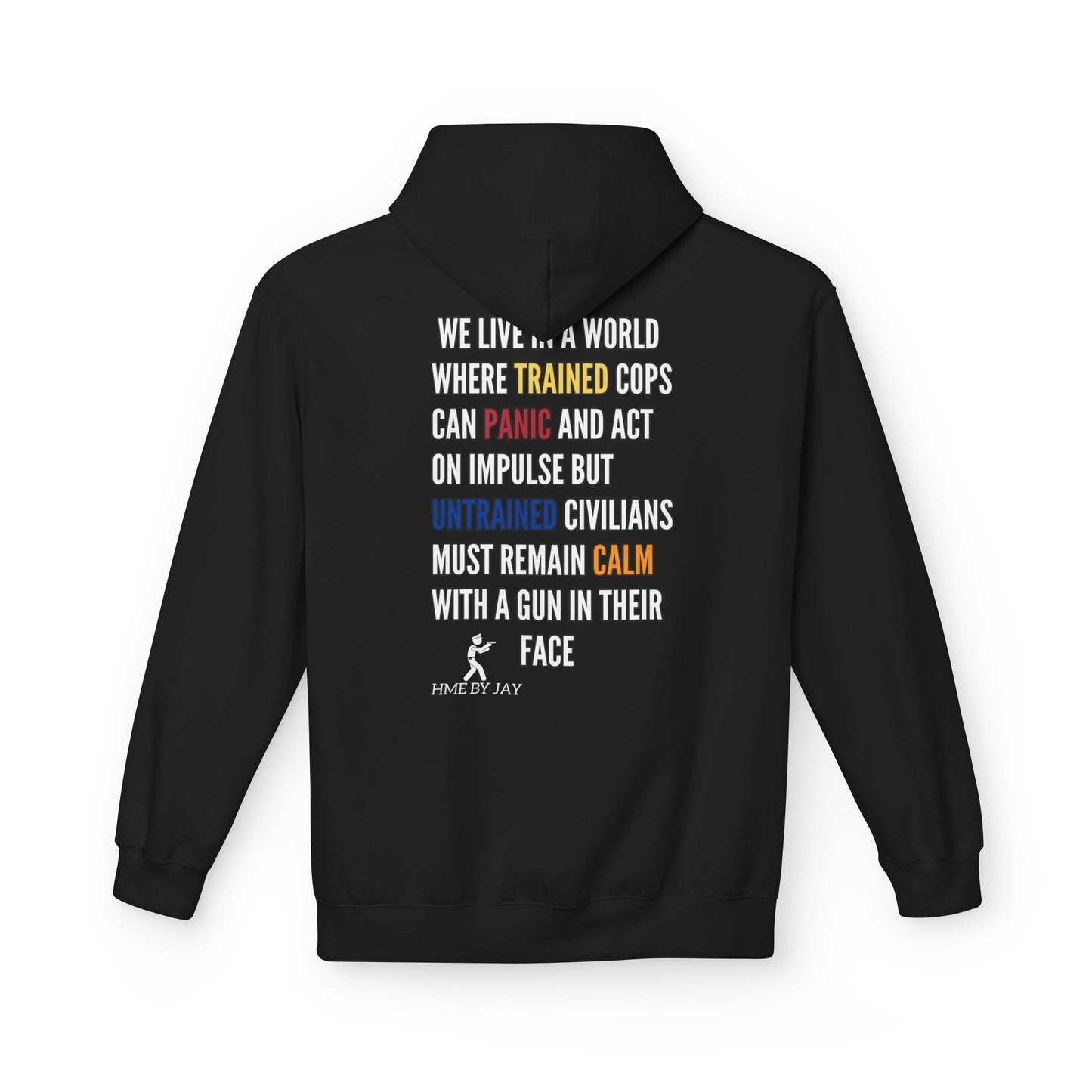 Hoodie - Stop the Police Brutality Activist Protest Design