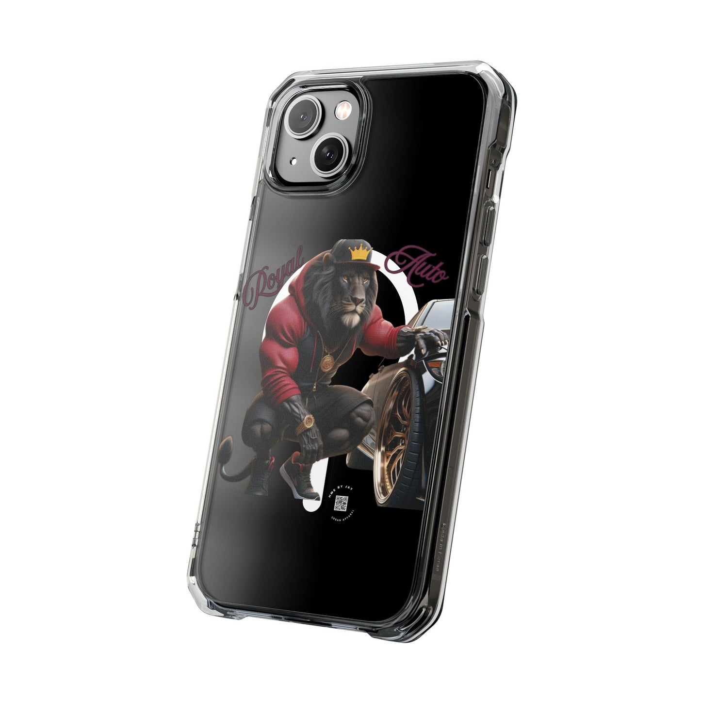 Magnetic Clear Impact Cases – Royal Auto King Design