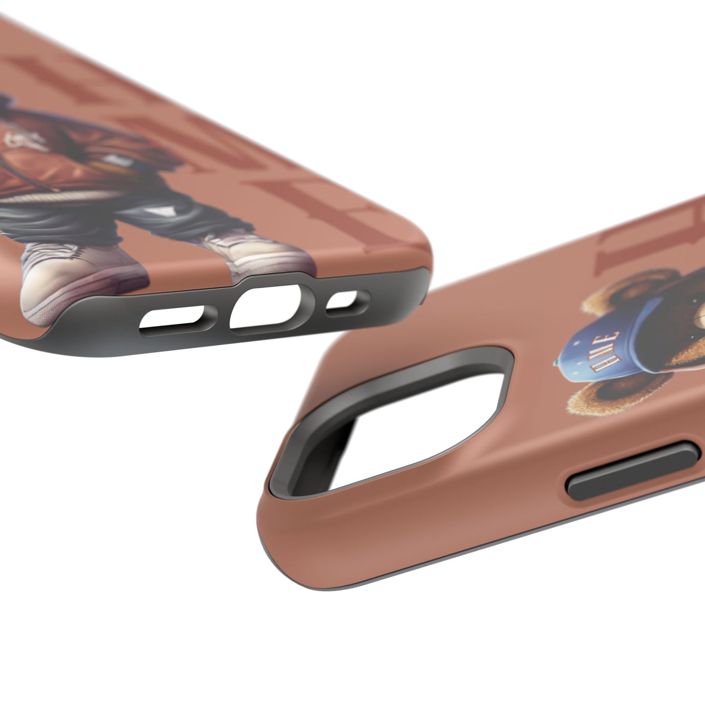 HME Bear Logo Collection (Brown) Impact-Resistant Cases