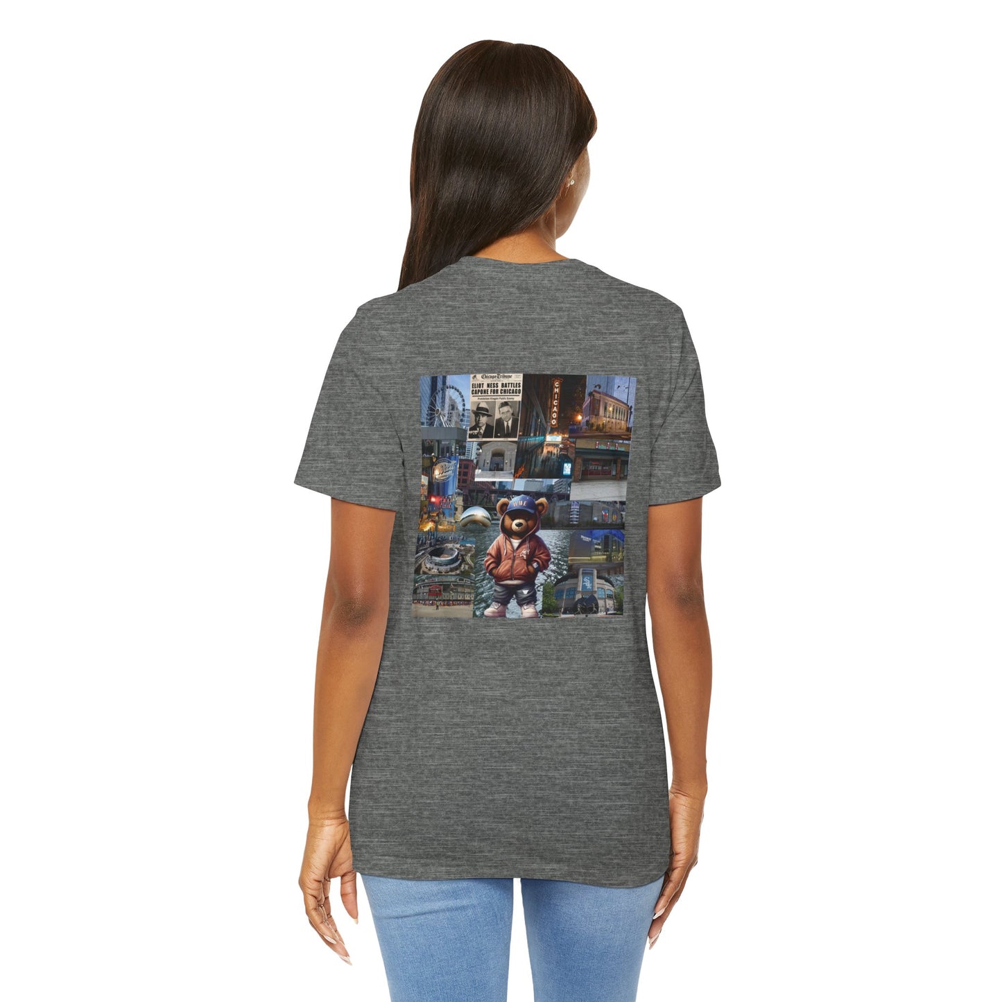 The Rep Yo City Collection (Chicago) Unisex Jersey Short Sleeve Tee
