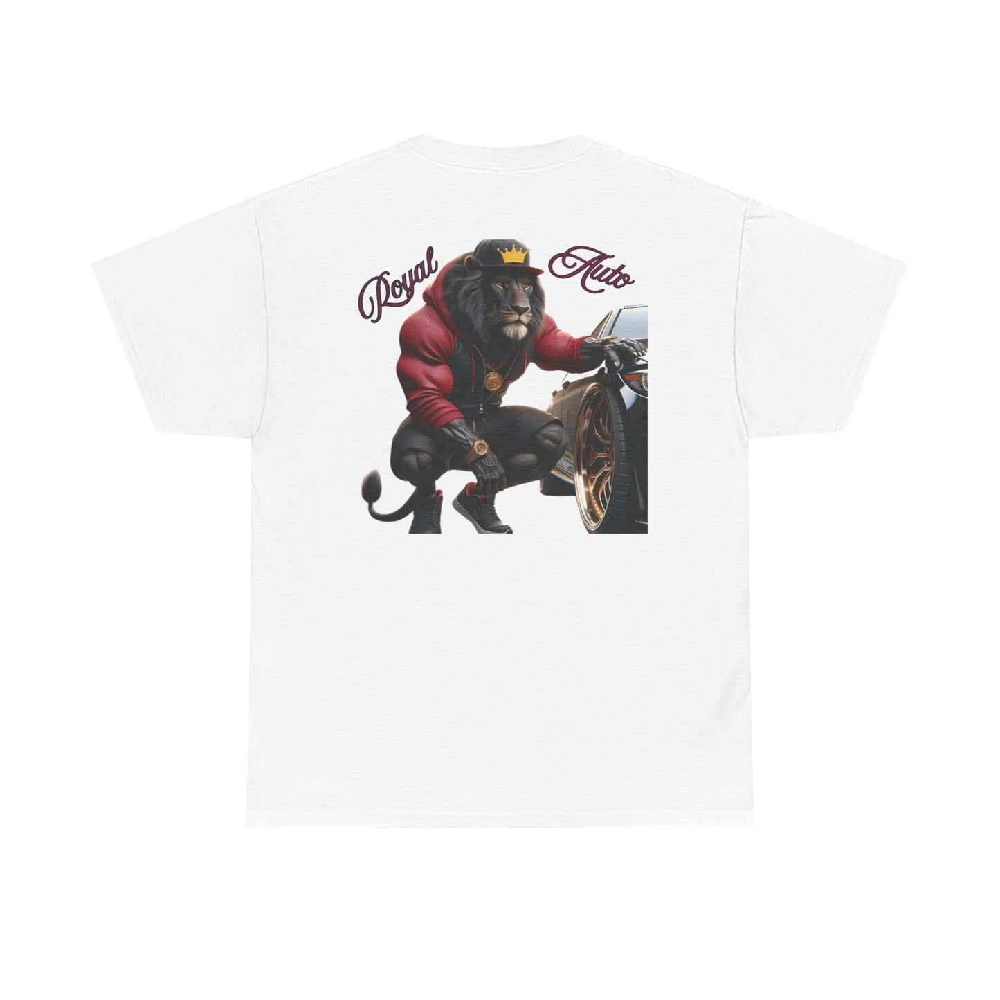 T-Shirt Royal Auto King of the Auto Body Shops Unisex Heavy Cotton Tee