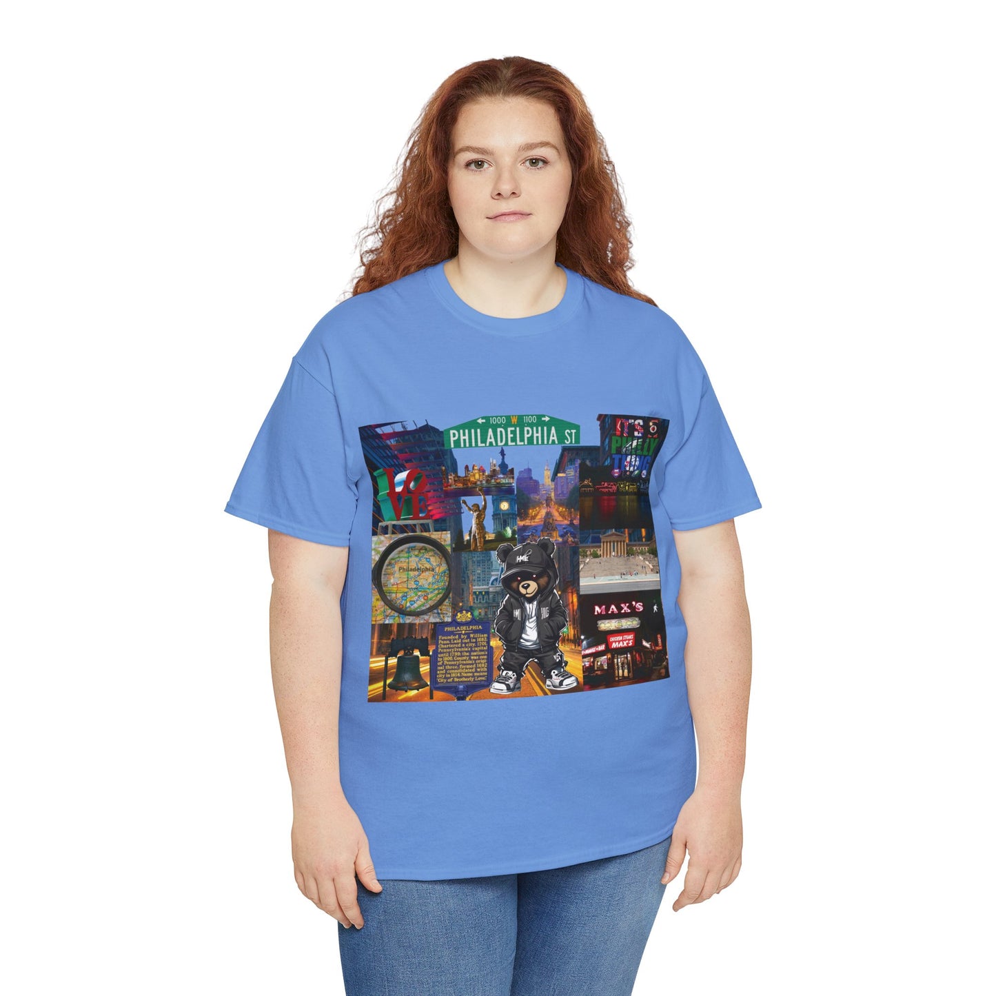 HME Rep Yo City (Philly) Collection Unisex Heavy Cotton Tee