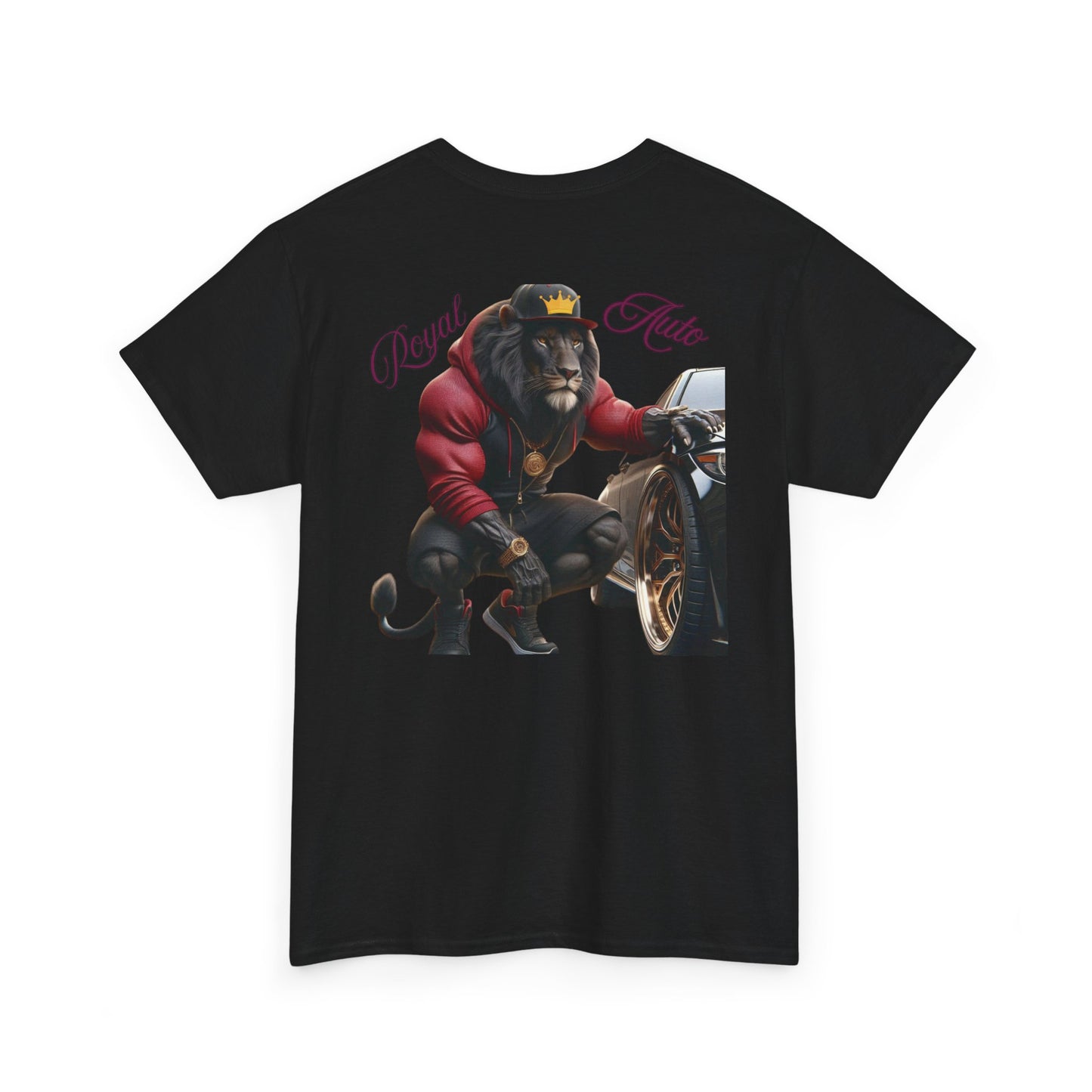 T-Shirt Royal Auto King of the Auto Body Shops Unisex Heavy Cotton Tee