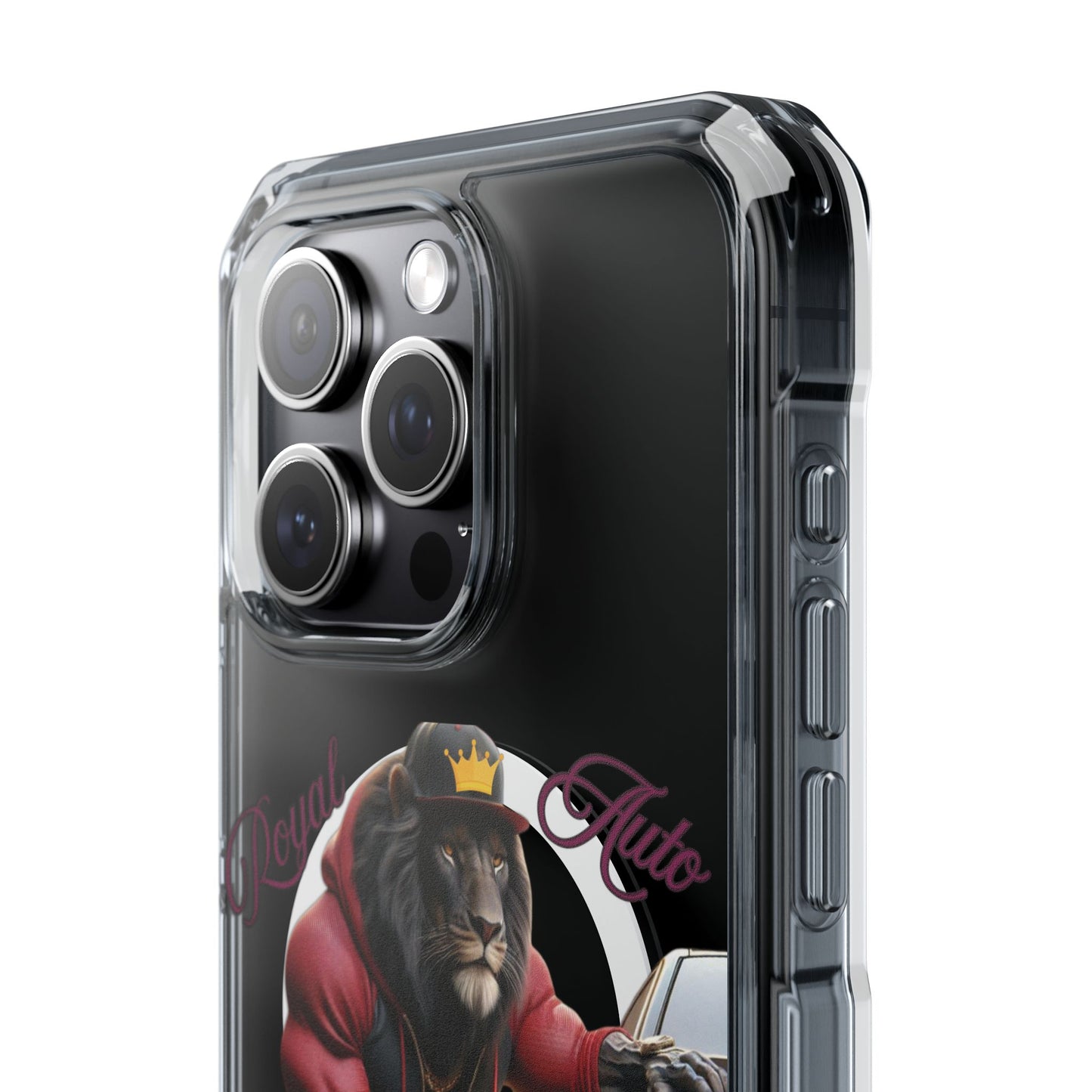 Magnetic Clear Impact Cases – Royal Auto King Design