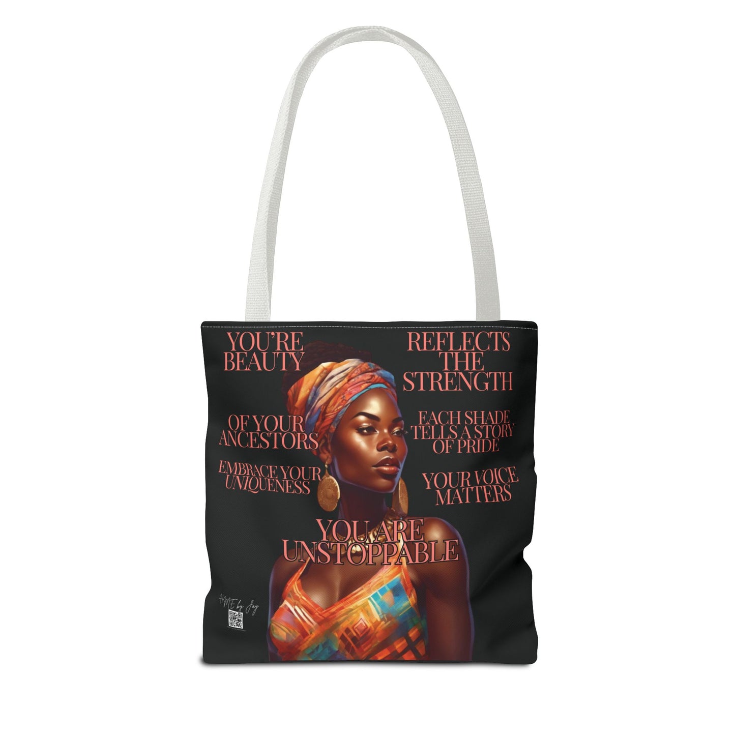 Tote Bag Ahnye's Melanin Collection You're Unstoppable