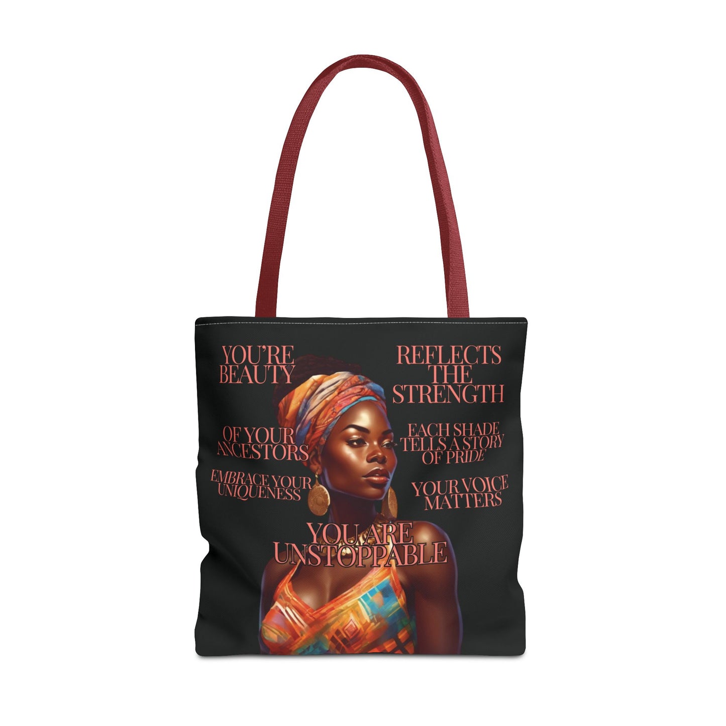 Tote Bag Ahnye's Melanin Collection You're Unstoppable