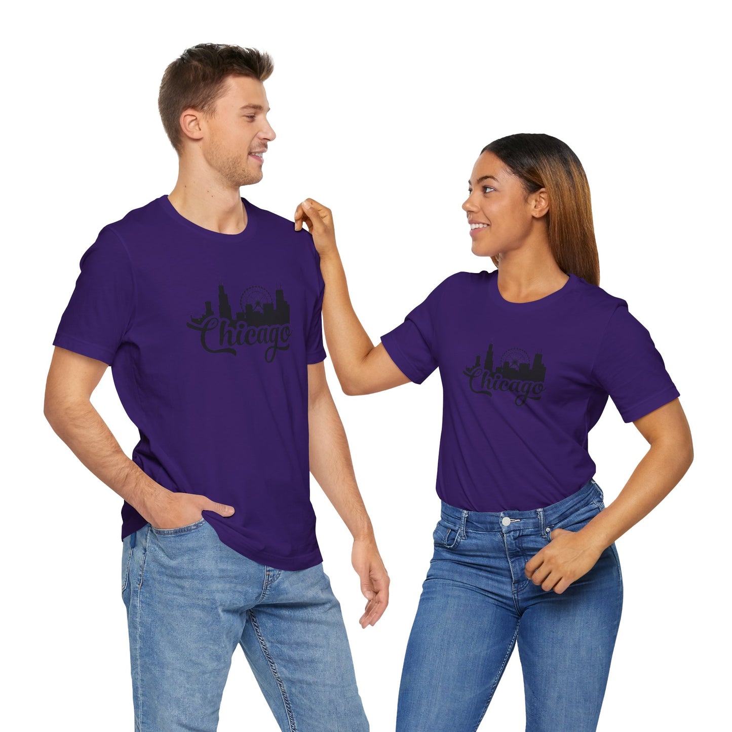 The Rep Yo City Collection (Chicago) Unisex Jersey Short Sleeve Tee