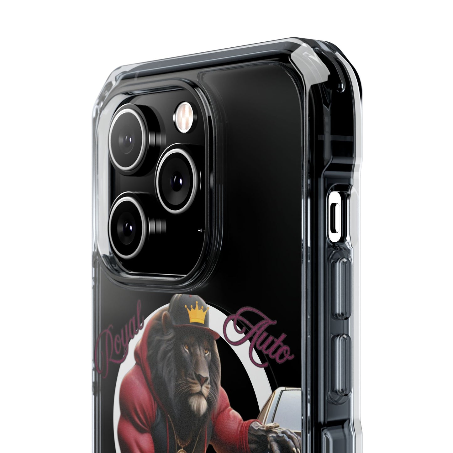 Magnetic Clear Impact Cases – Royal Auto King Design
