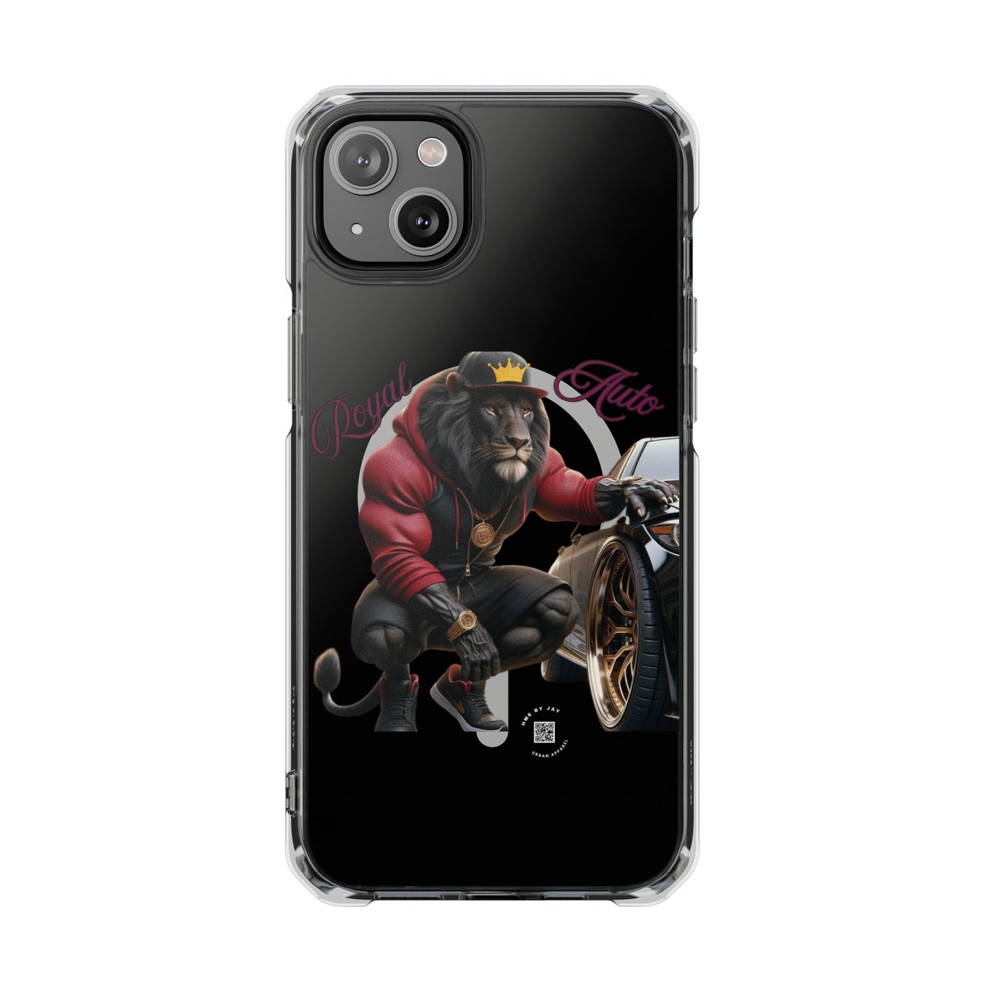 Magnetic Clear Impact Cases – Royal Auto King Design