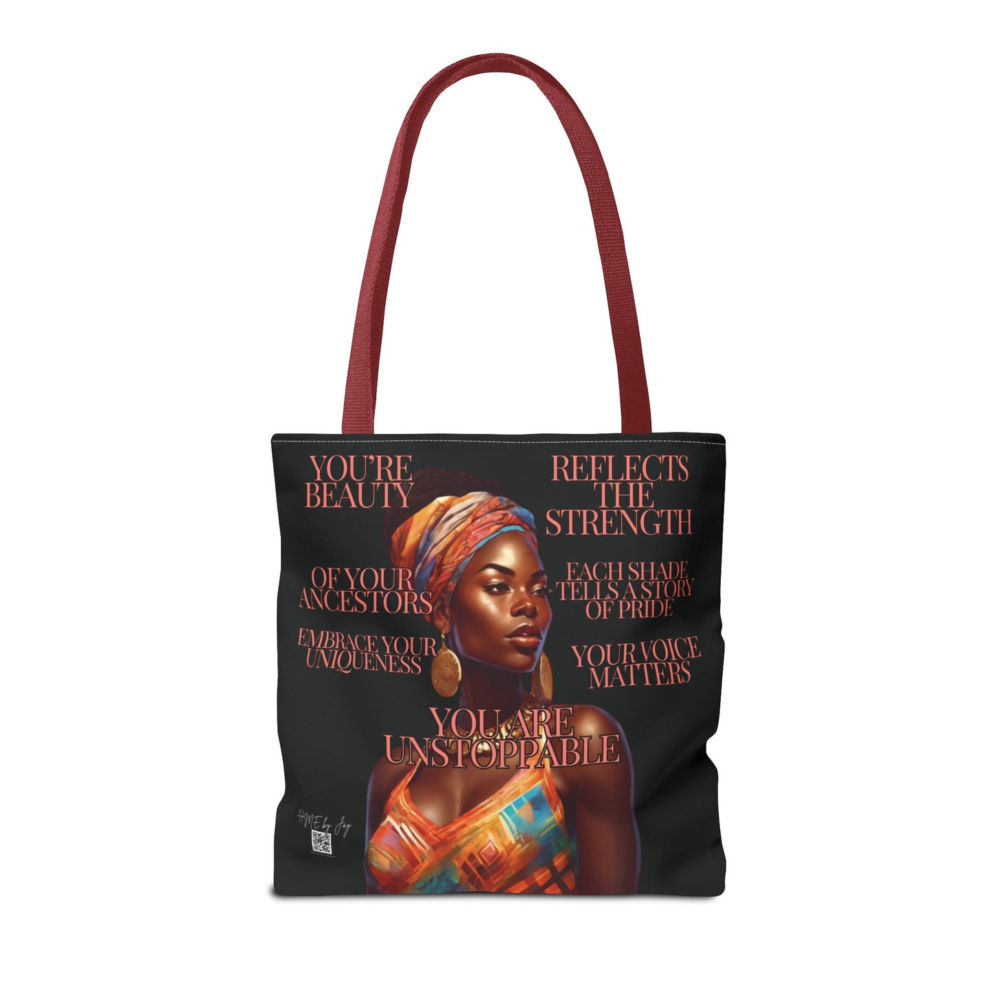Tote Bag Ahnye's Melanin Collection You're Unstoppable