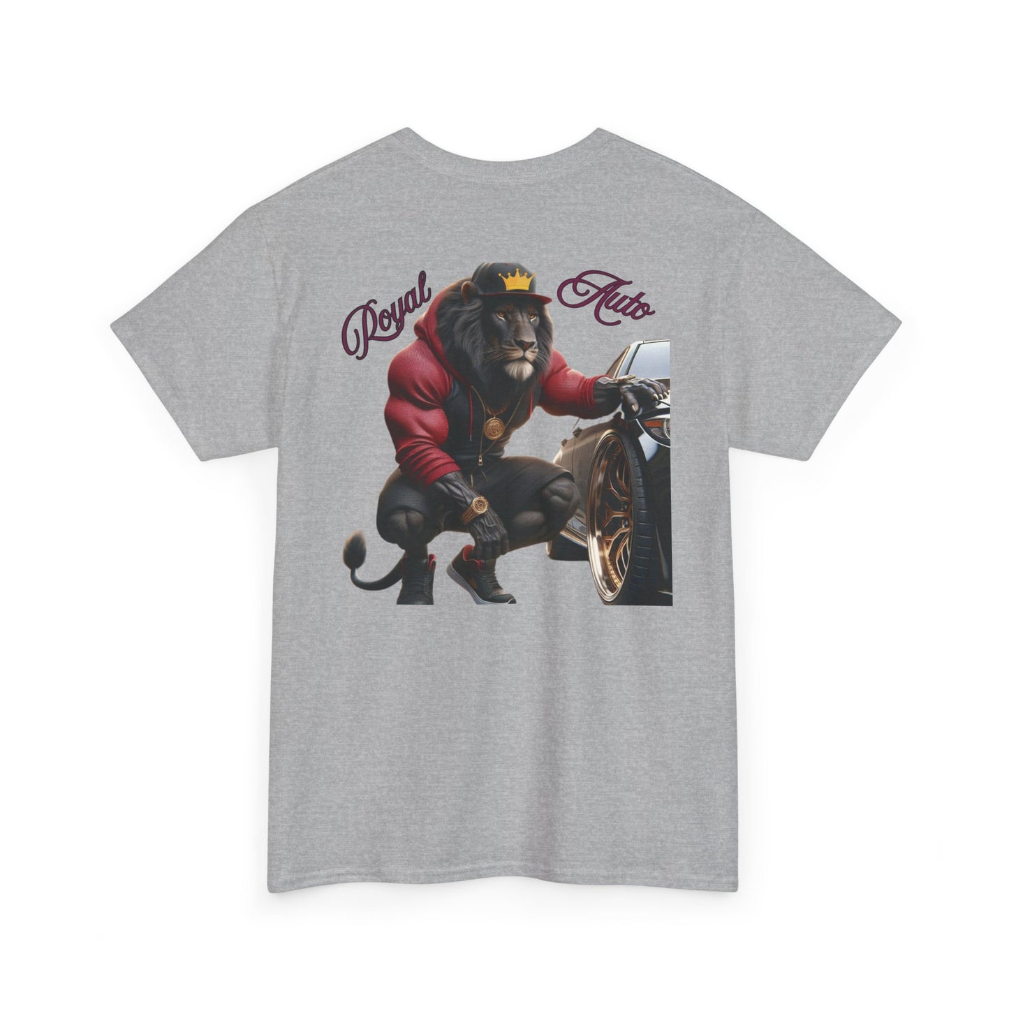 T-Shirt Royal Auto King of the Auto Body Shops Unisex Heavy Cotton Tee