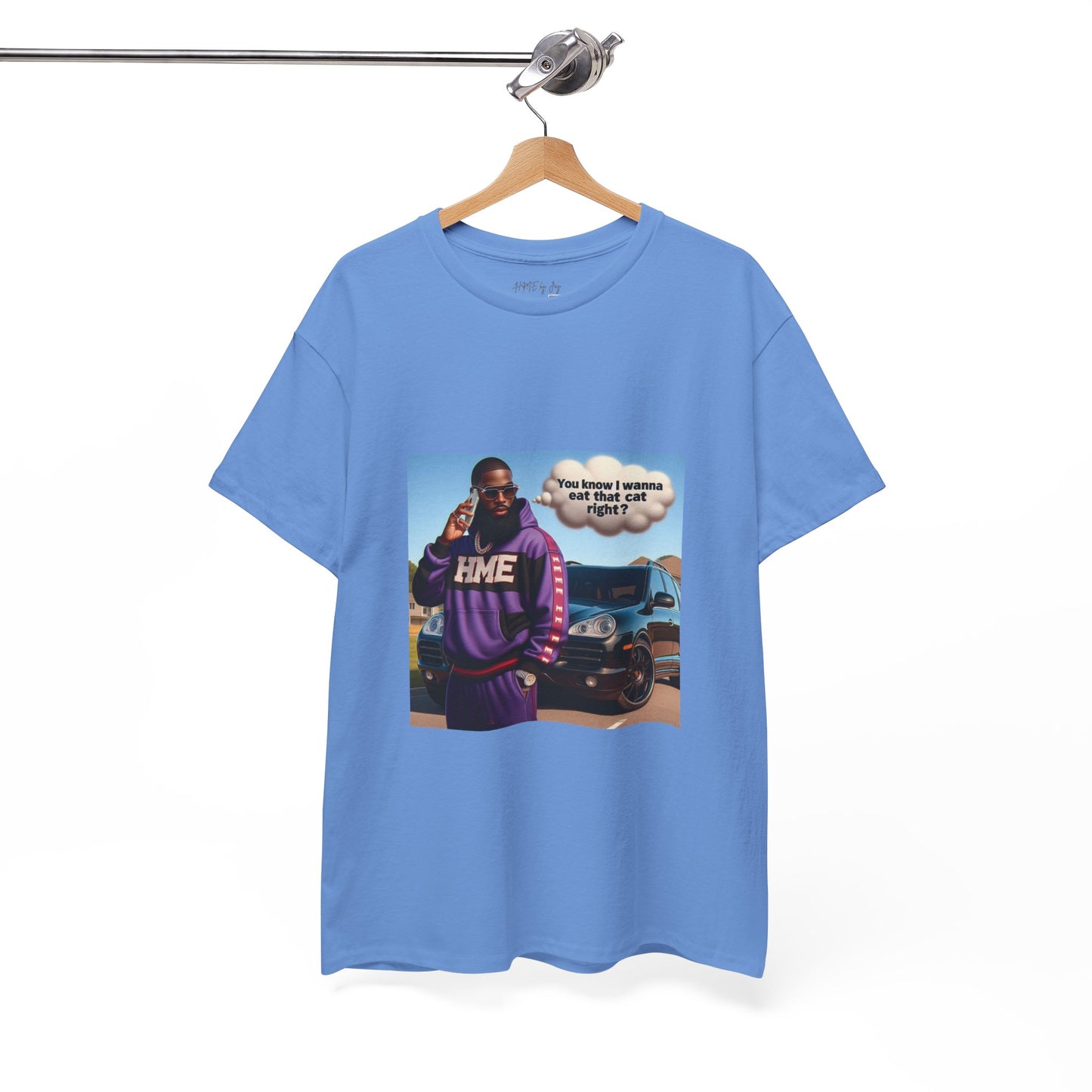 HME eat the cat Unisex Heavy Cotton Tee