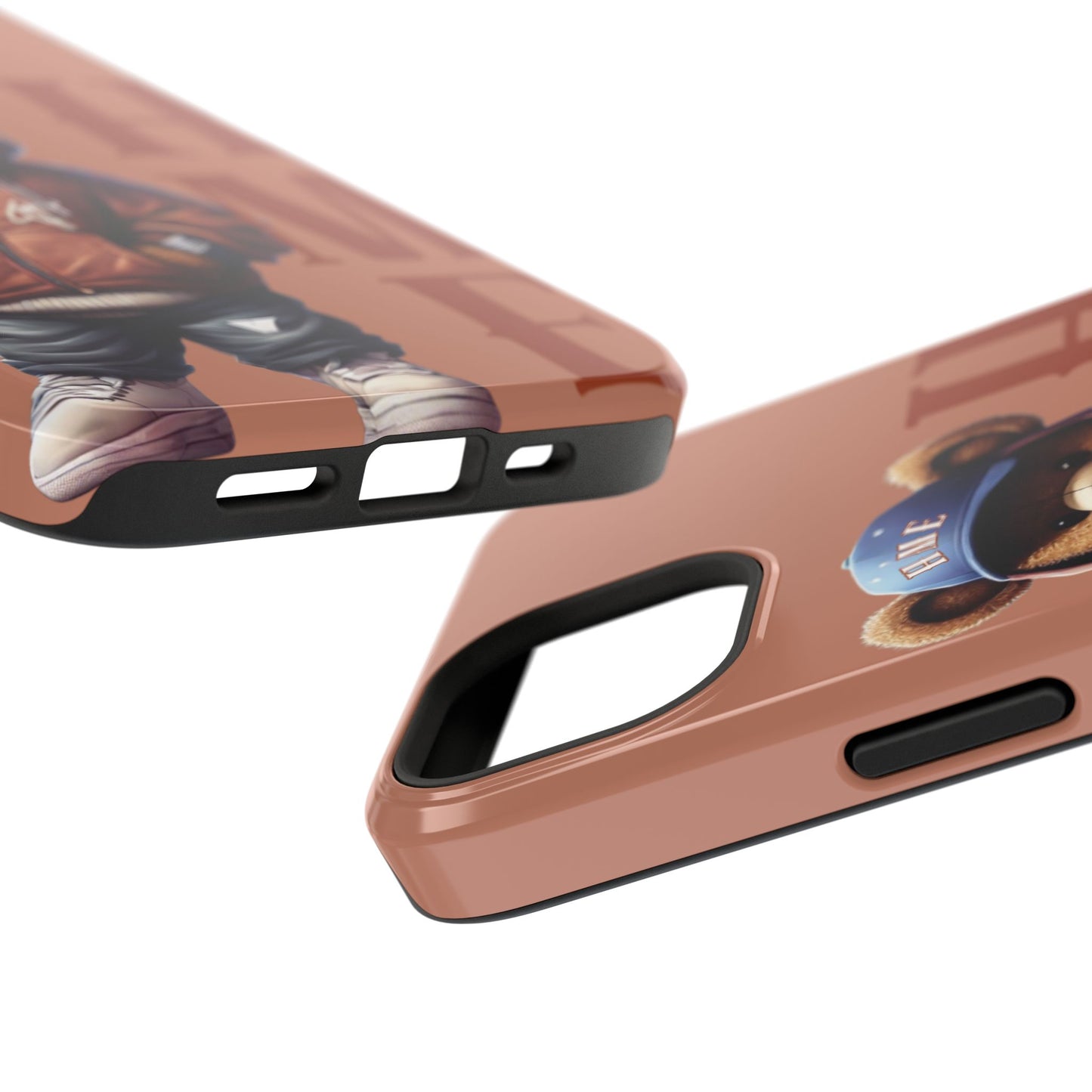 HME Bear Logo Collection (Brown) Impact-Resistant Cases