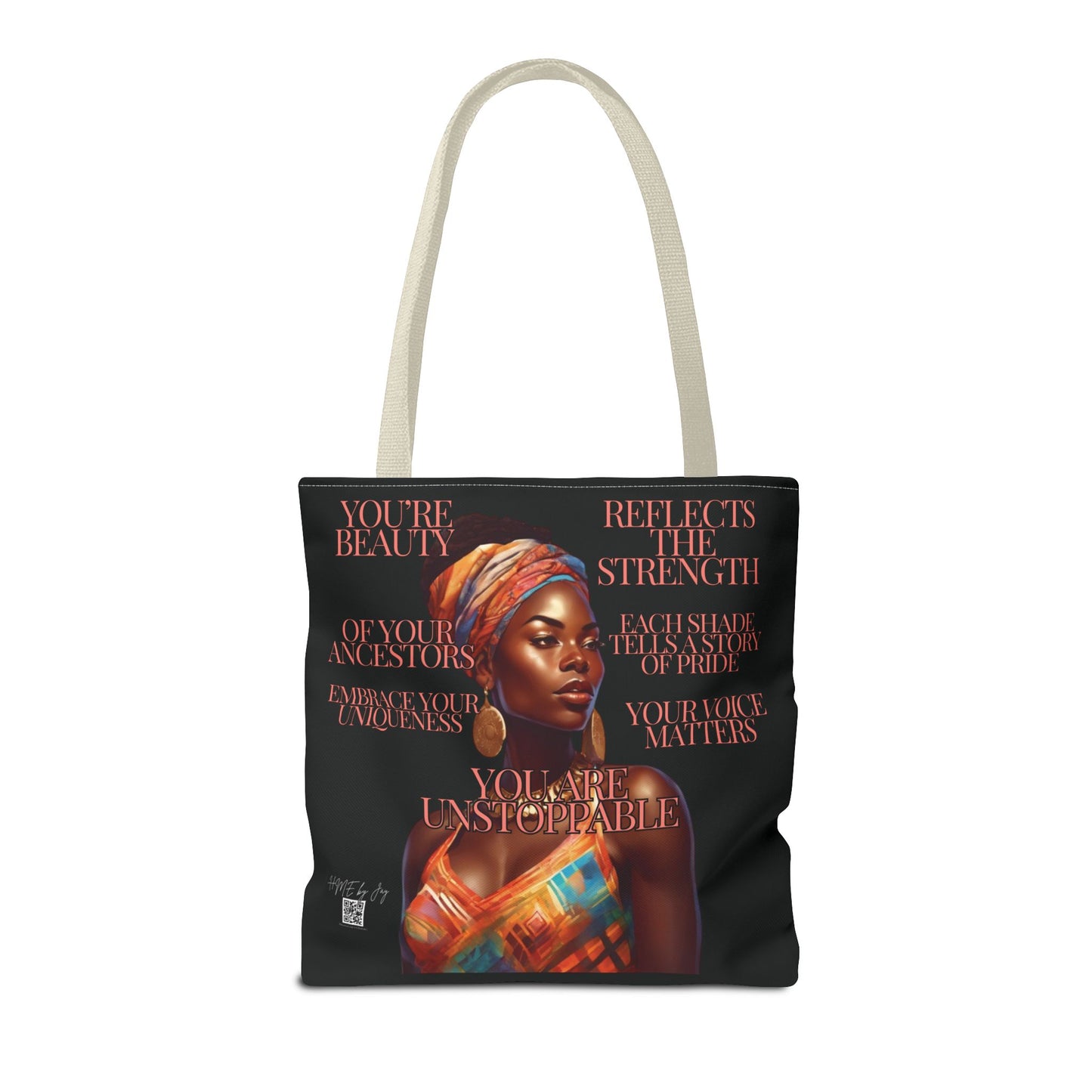 Tote Bag Ahnye's Melanin Collection You're Unstoppable