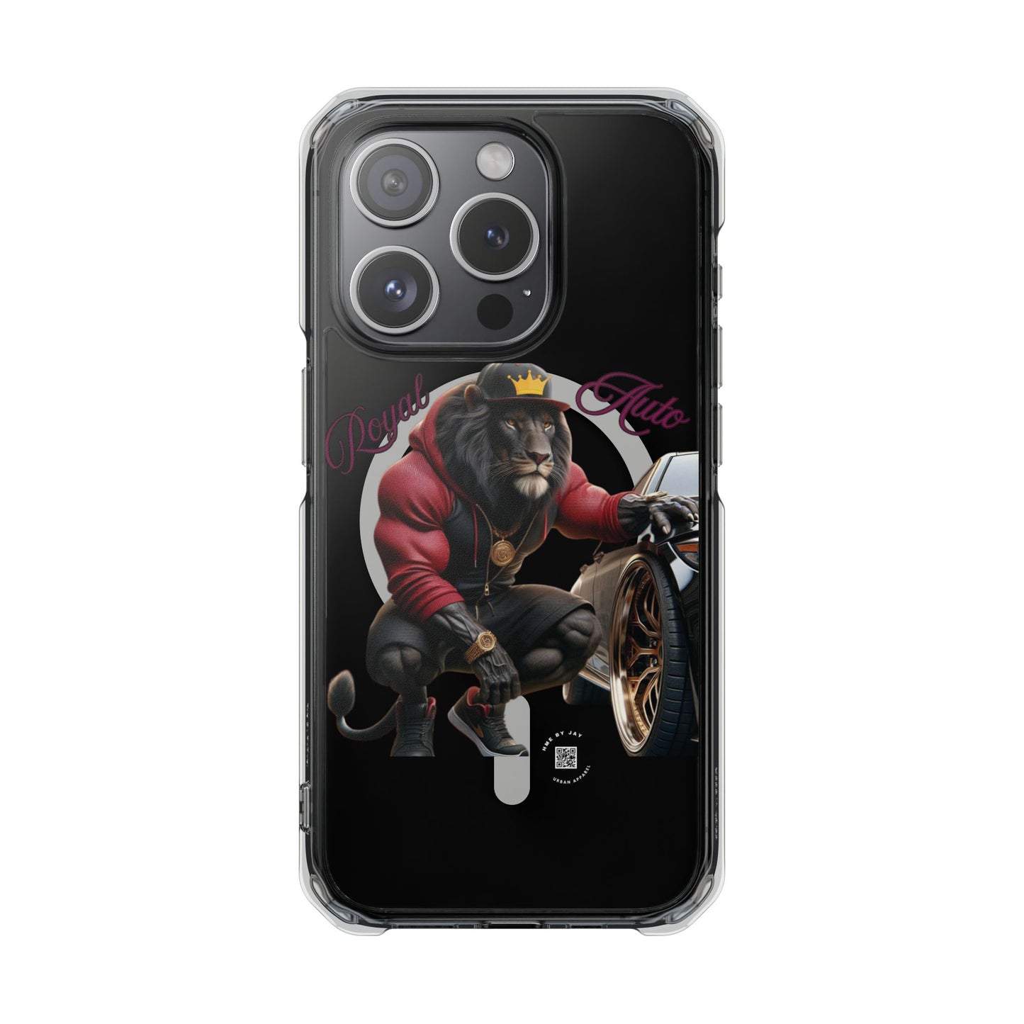 Magnetic Clear Impact Cases – Royal Auto King Design