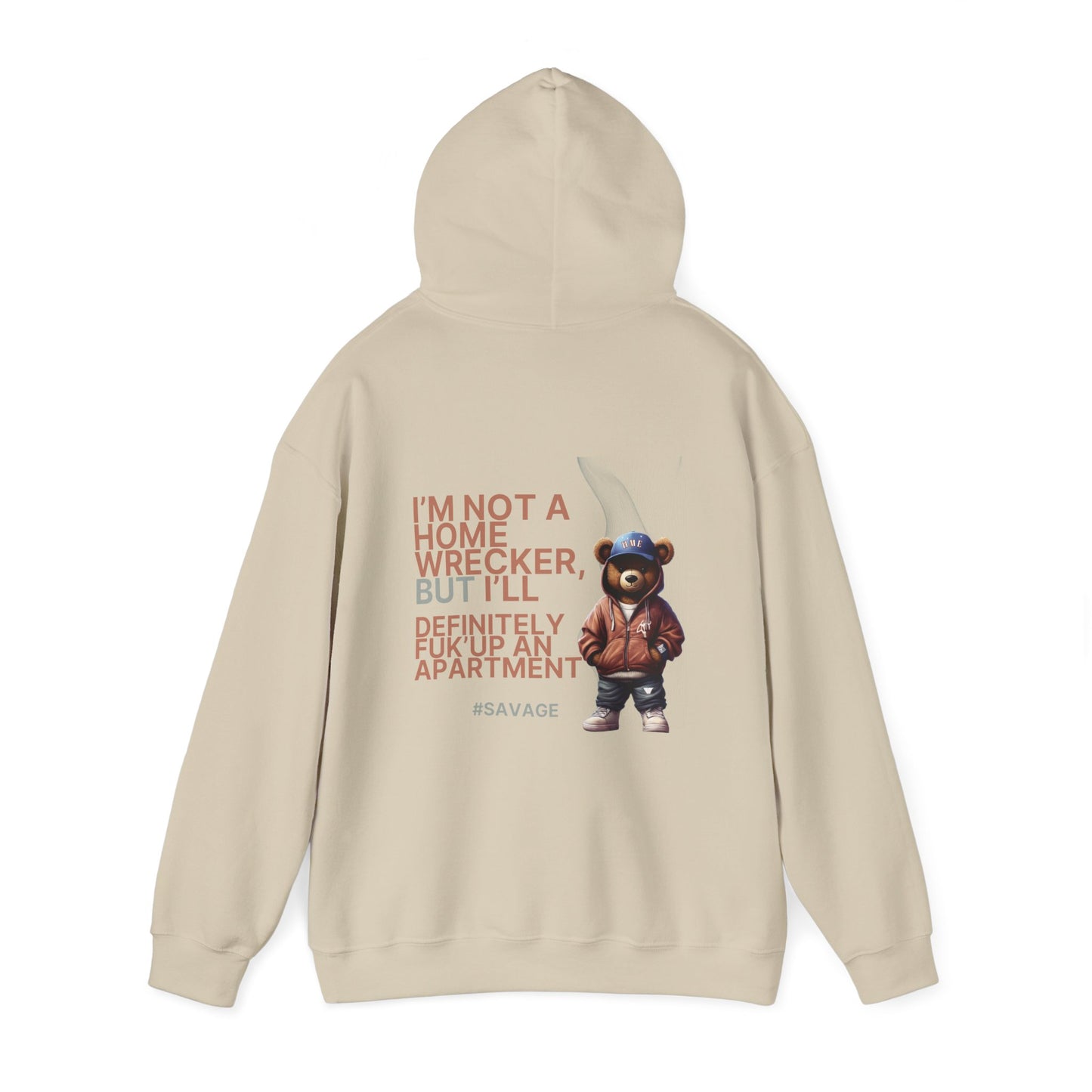 HME Bear Logo Hoodie - I'm not a Home Wrecker Design