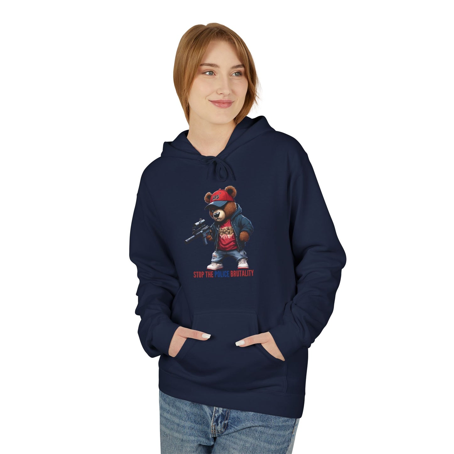 Hoodie - Stop the Police Brutality Activist Protest Design