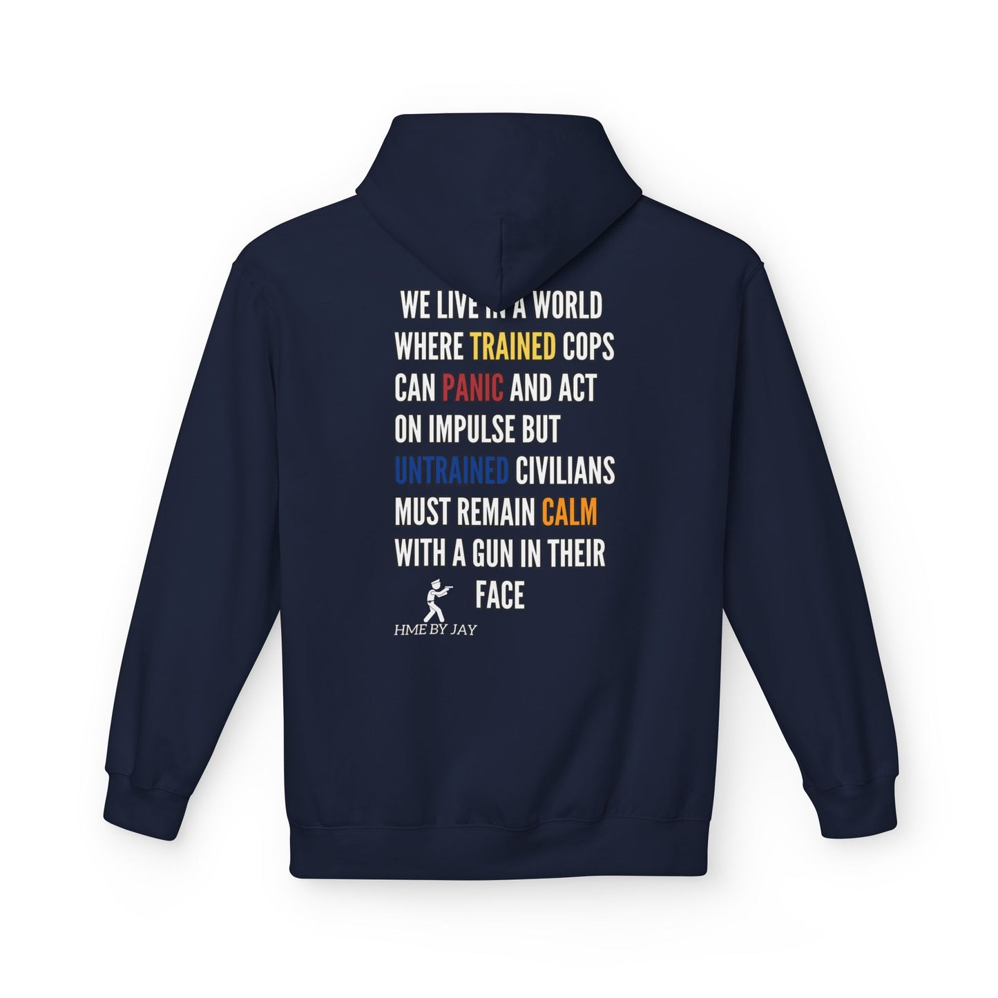 Hoodie - Stop the Police Brutality Activist Protest Design