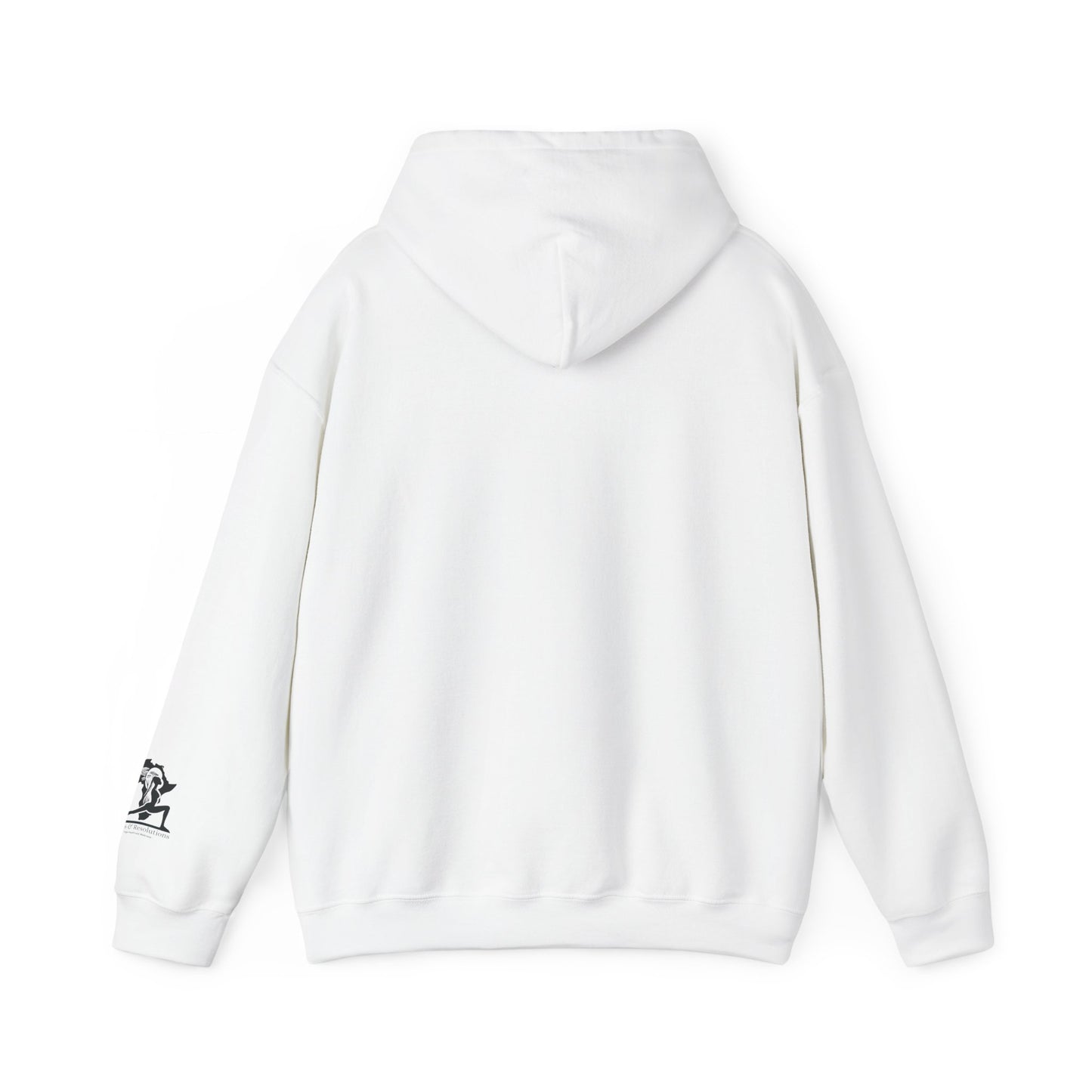 Yoga Health and Wellness Hoodie - Roots & Resolutions Brand Merch