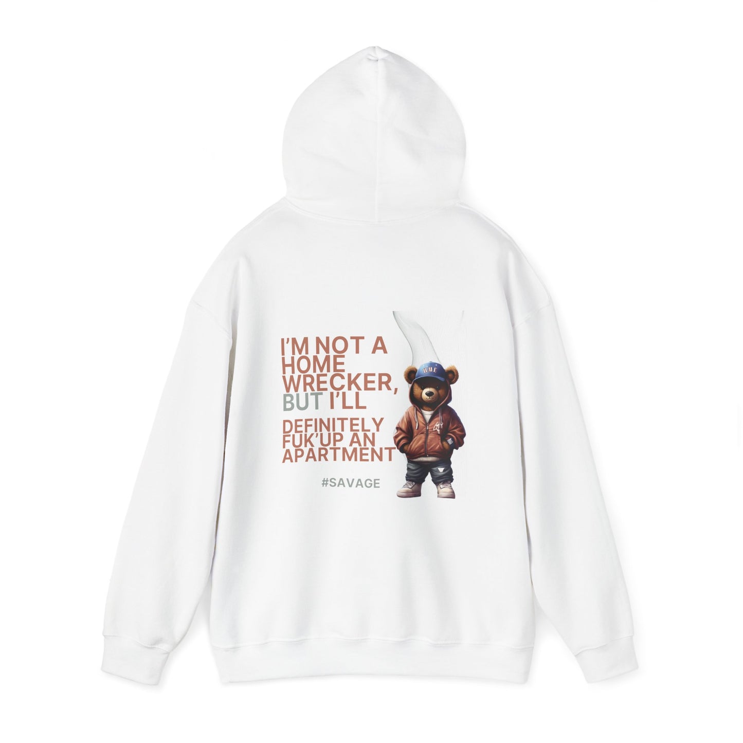 HME Bear Logo Hoodie - I'm not a Home Wrecker Design