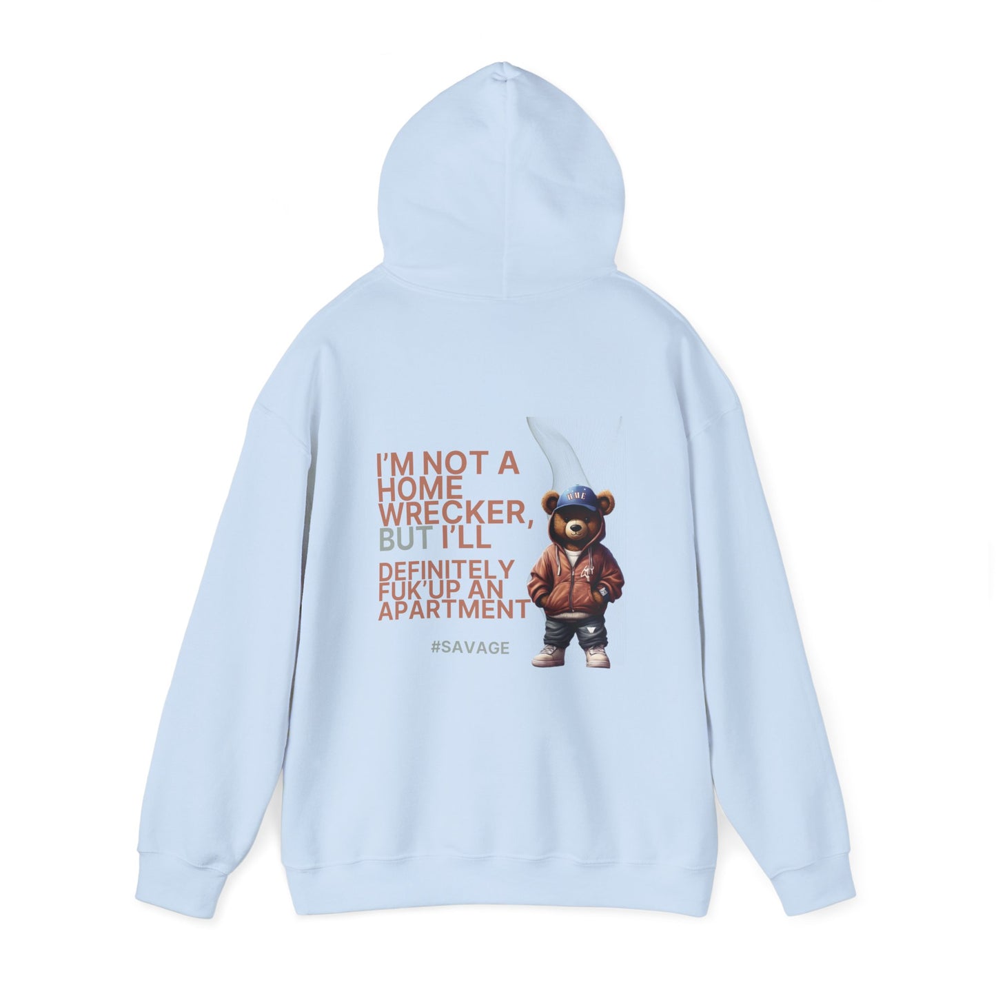 HME Bear Logo Hoodie - I'm not a Home Wrecker Design