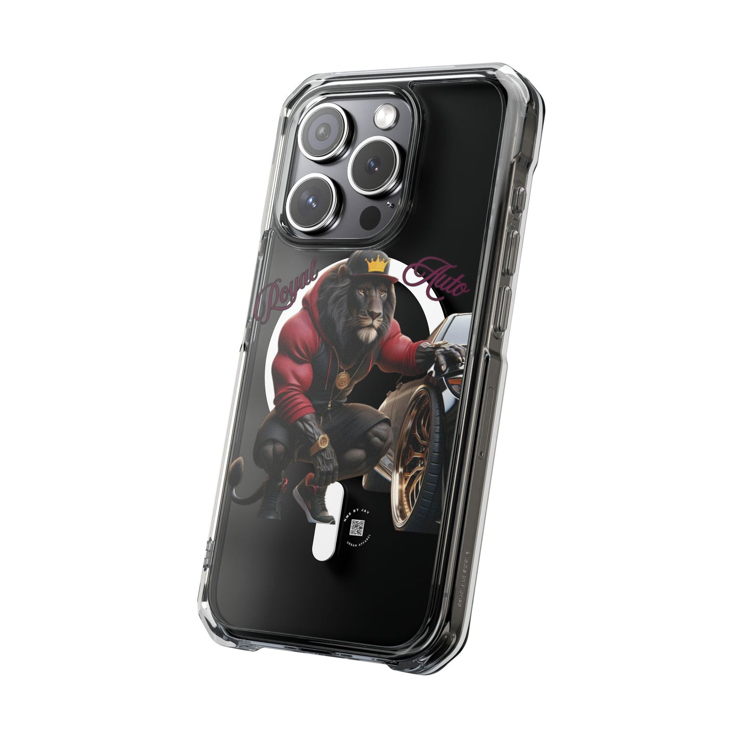 Magnetic Clear Impact Cases – Royal Auto King Design