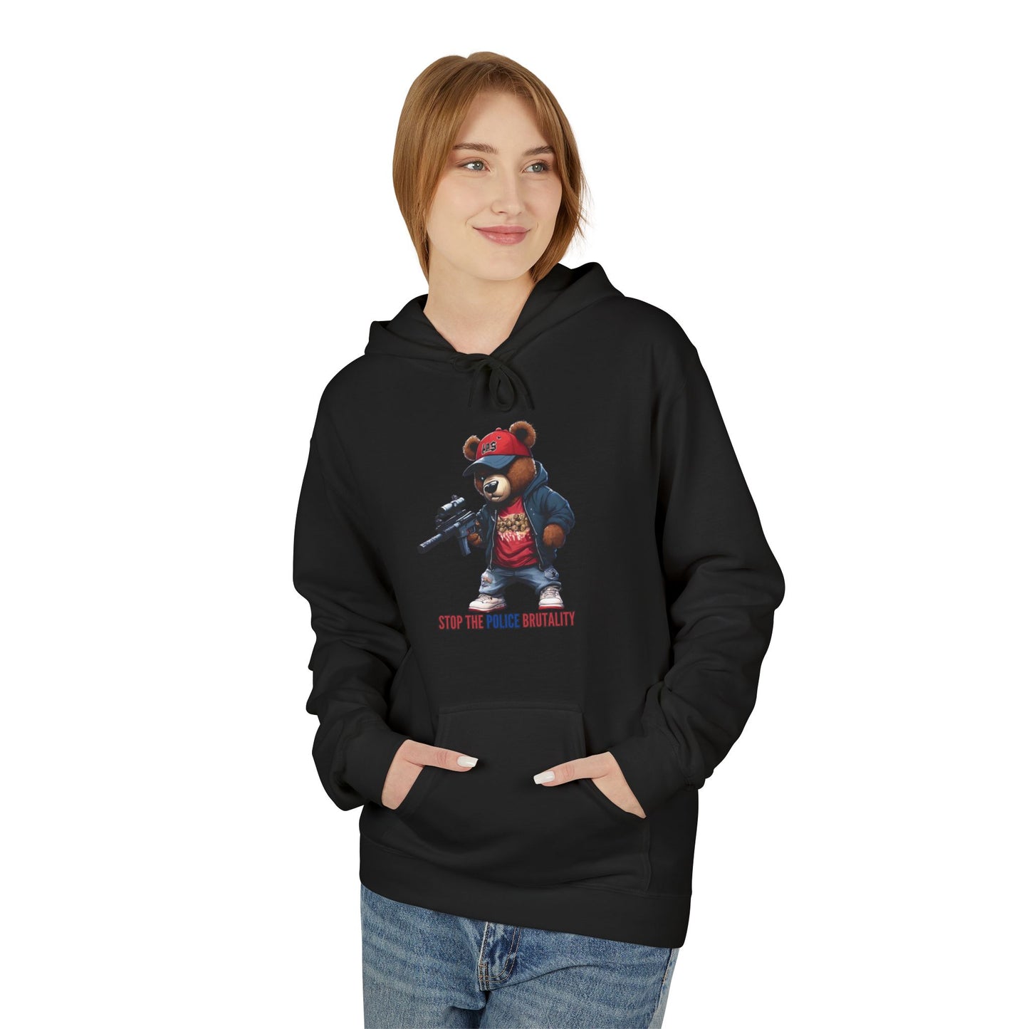 Hoodie - Stop the Police Brutality Activist Protest Design