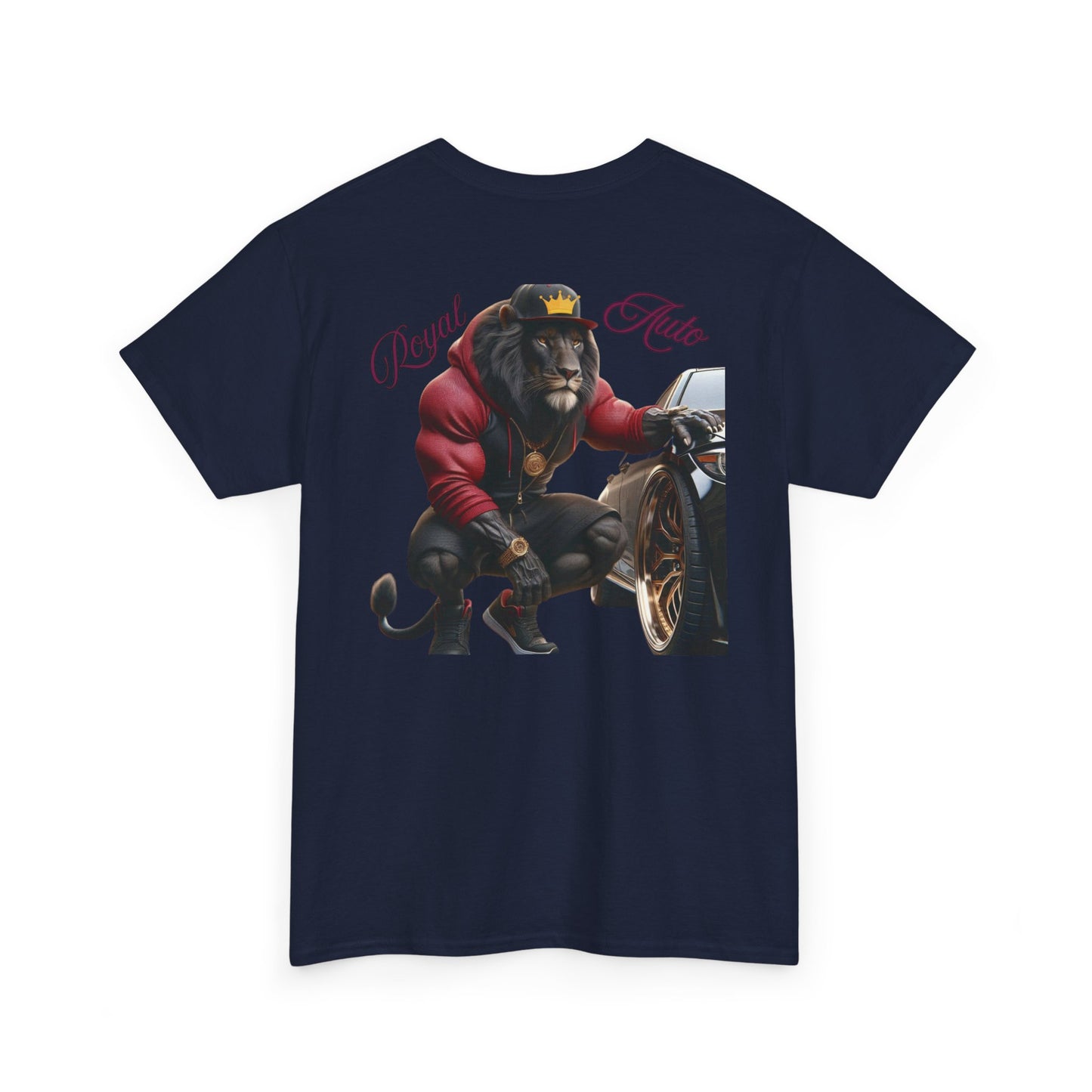 T-Shirt Royal Auto King of the Auto Body Shops Unisex Heavy Cotton Tee