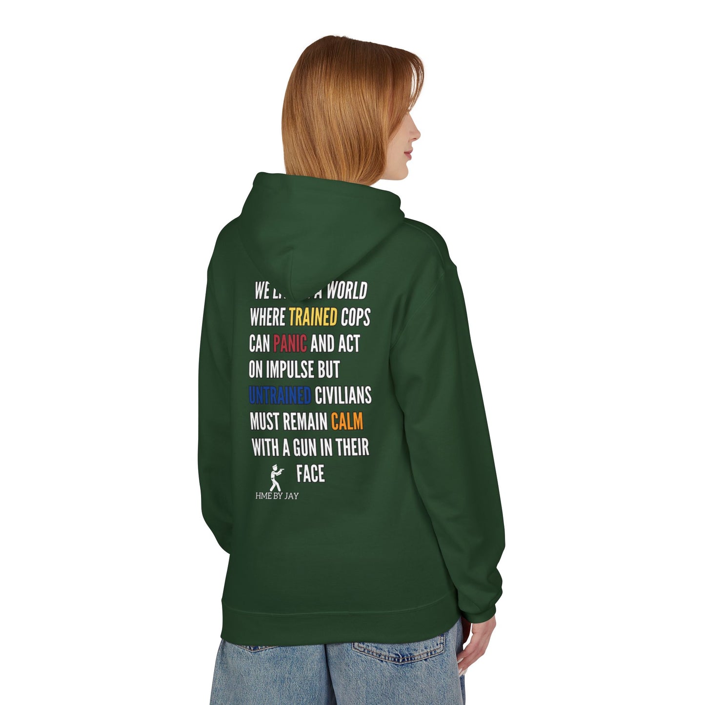 Hoodie - Stop the Police Brutality Activist Protest Design