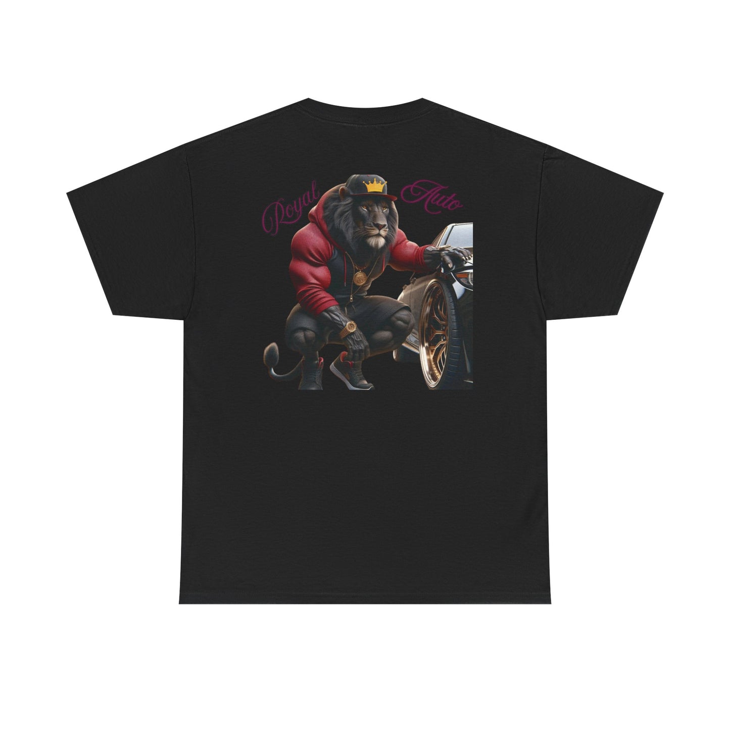 T-Shirt Royal Auto King of the Auto Body Shops Unisex Heavy Cotton Tee
