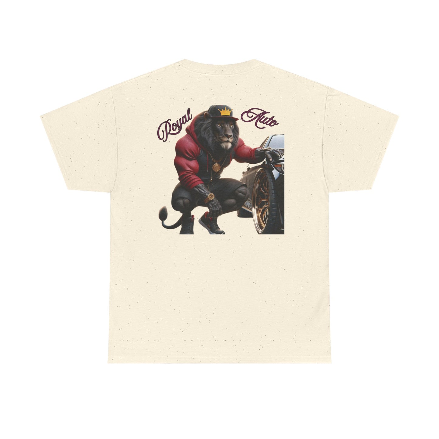 T-Shirt Royal Auto King of the Auto Body Shops Unisex Heavy Cotton Tee