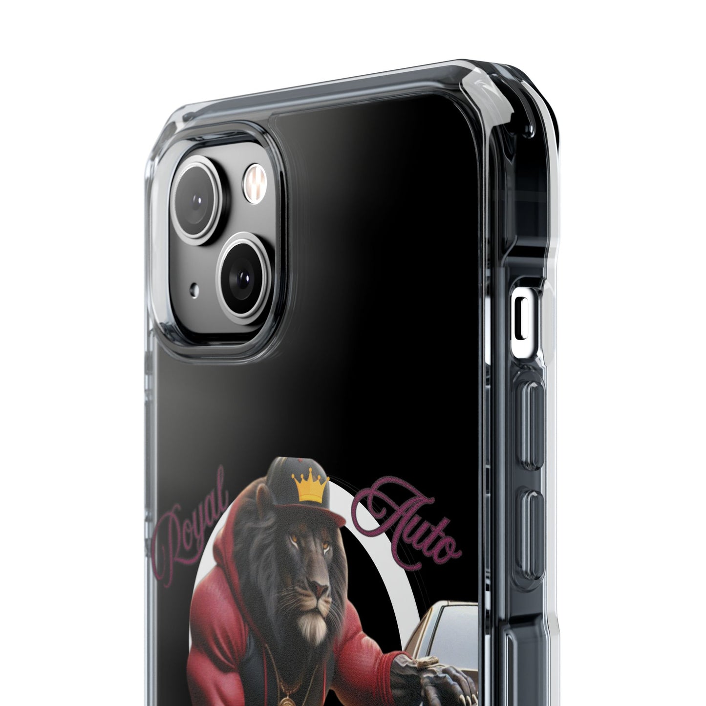 Magnetic Clear Impact Cases – Royal Auto King Design