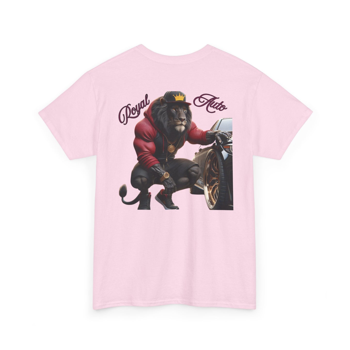 T-Shirt Royal Auto King of the Auto Body Shops Unisex Heavy Cotton Tee