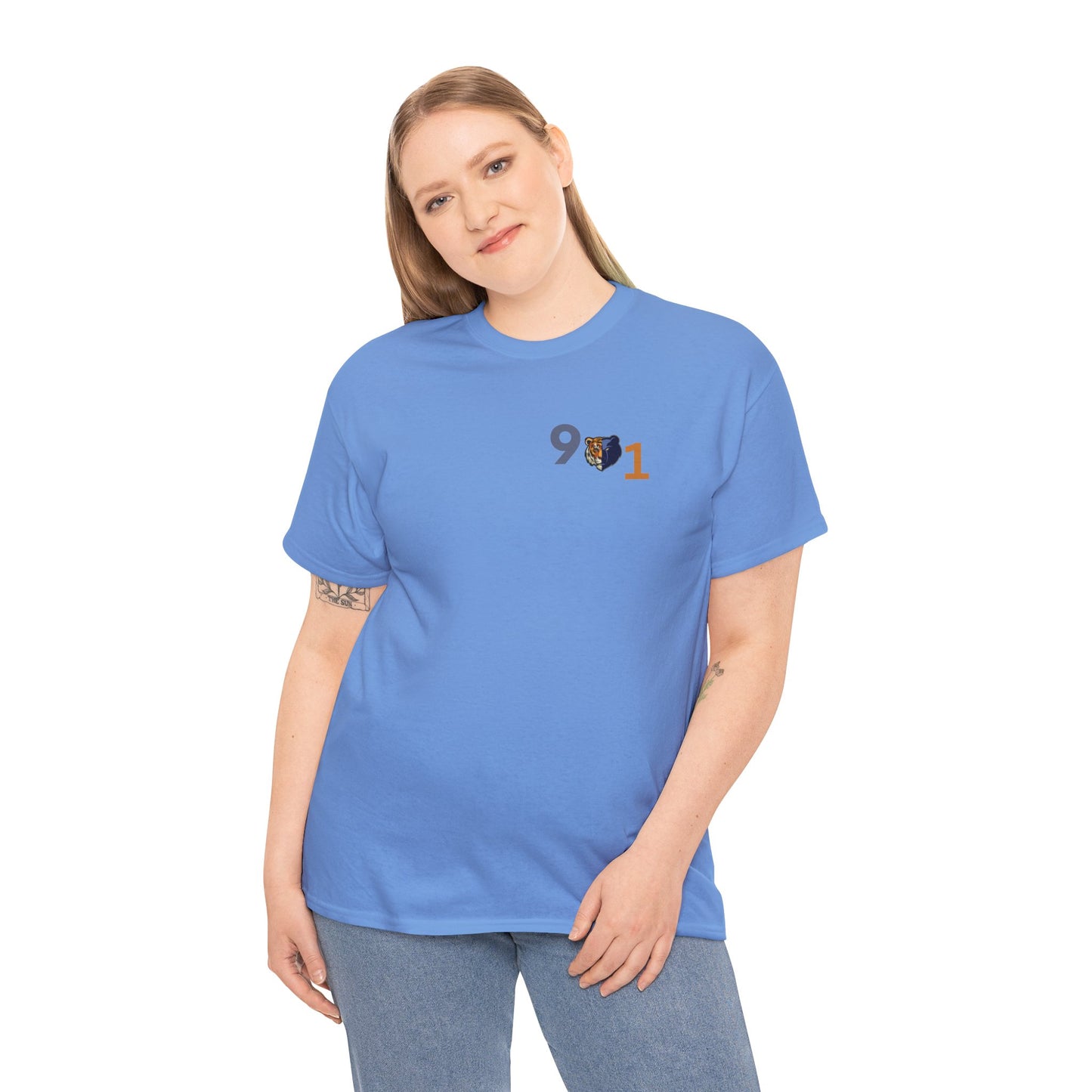 HME Rep Yo City (Memphis) 901 Collection Unisex Heavy Cotton Tee