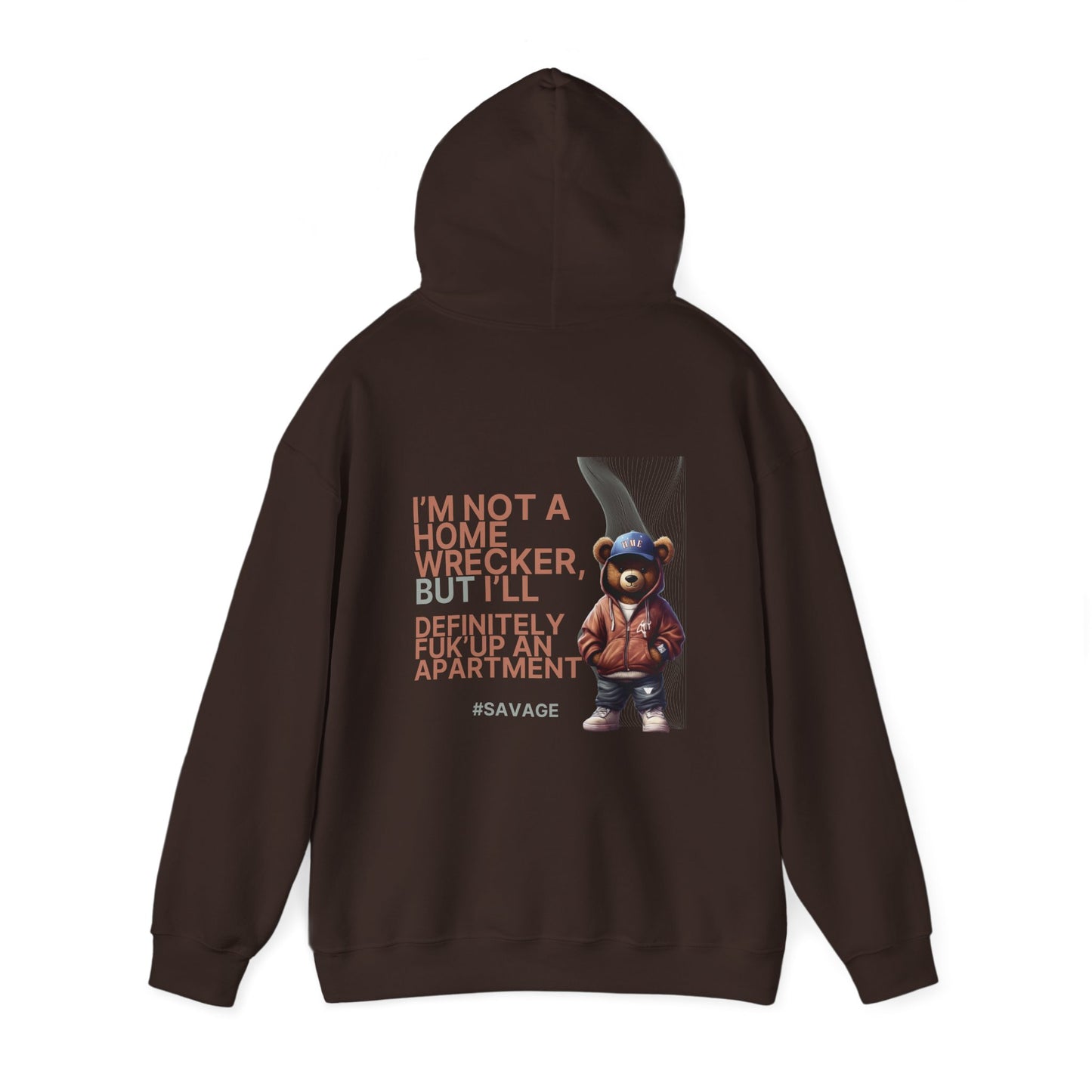 HME Bear Logo Hoodie - I'm not a Home Wrecker Design