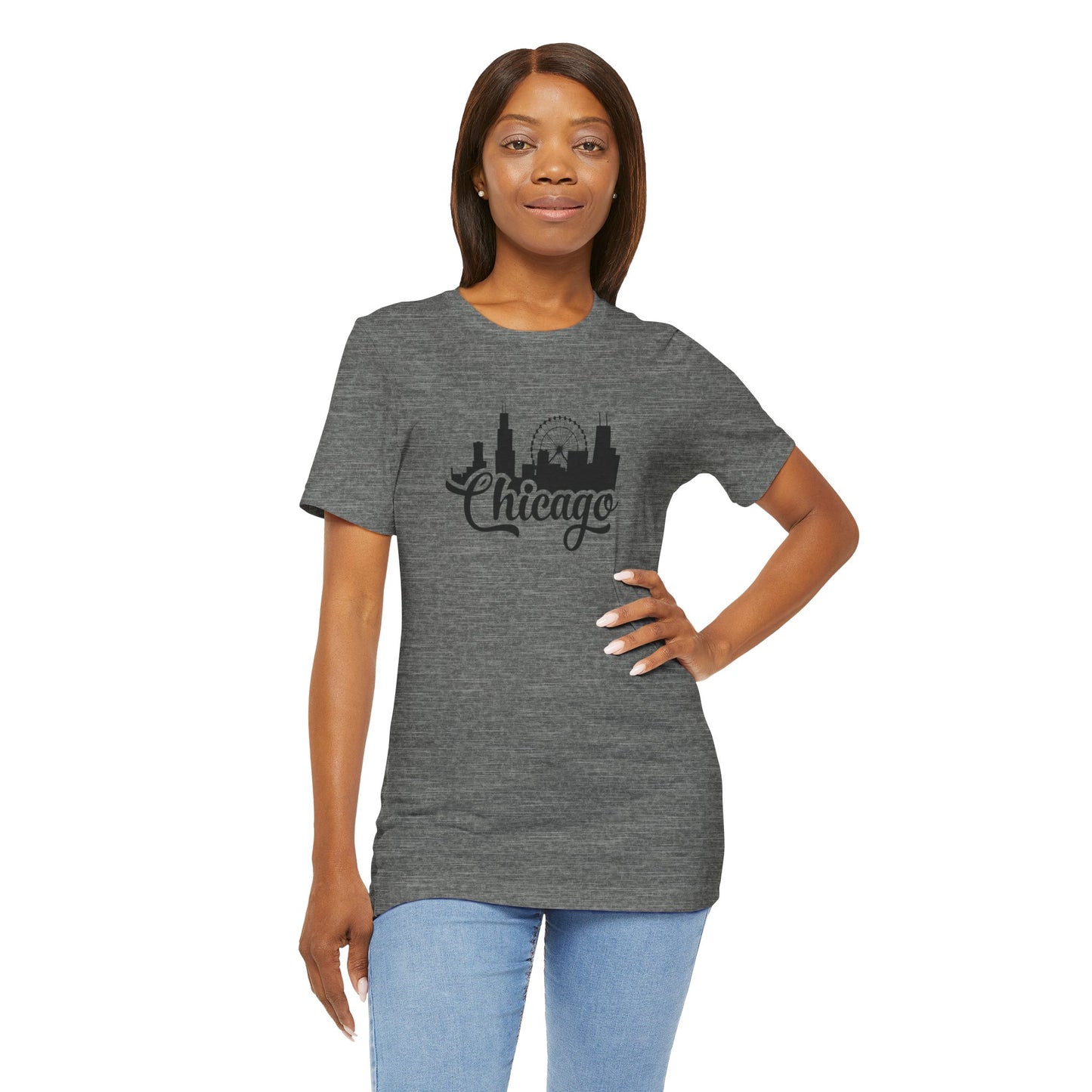 The Rep Yo City Collection (Chicago) Unisex Jersey Short Sleeve Tee