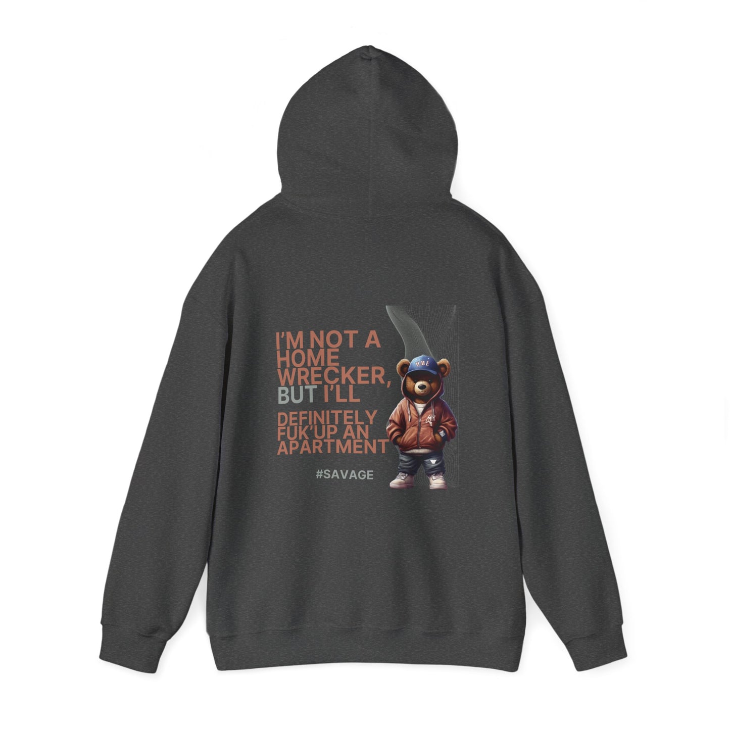 HME Bear Logo Hoodie - I'm not a Home Wrecker Design