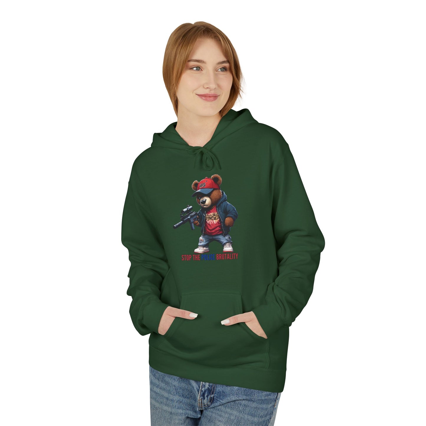 Hoodie - Stop the Police Brutality Activist Protest Design