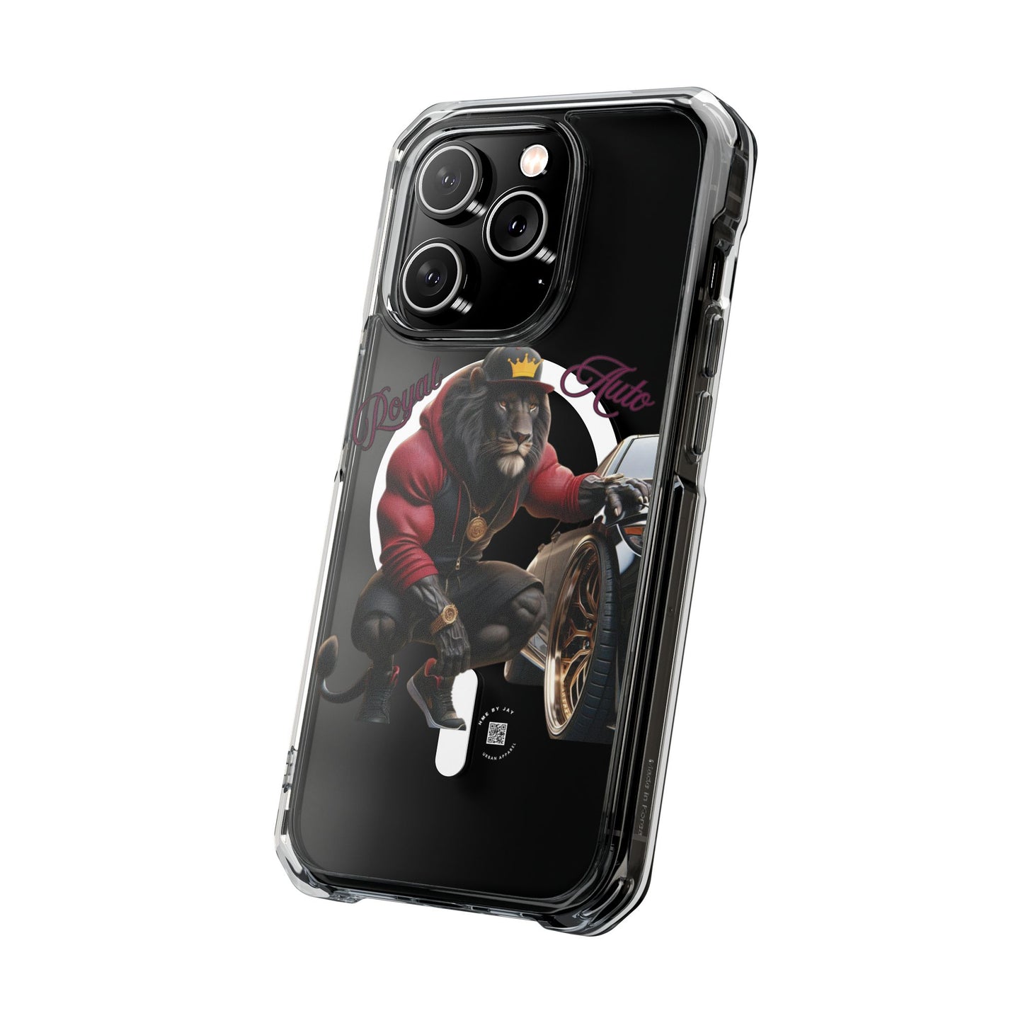 Magnetic Clear Impact Cases – Royal Auto King Design