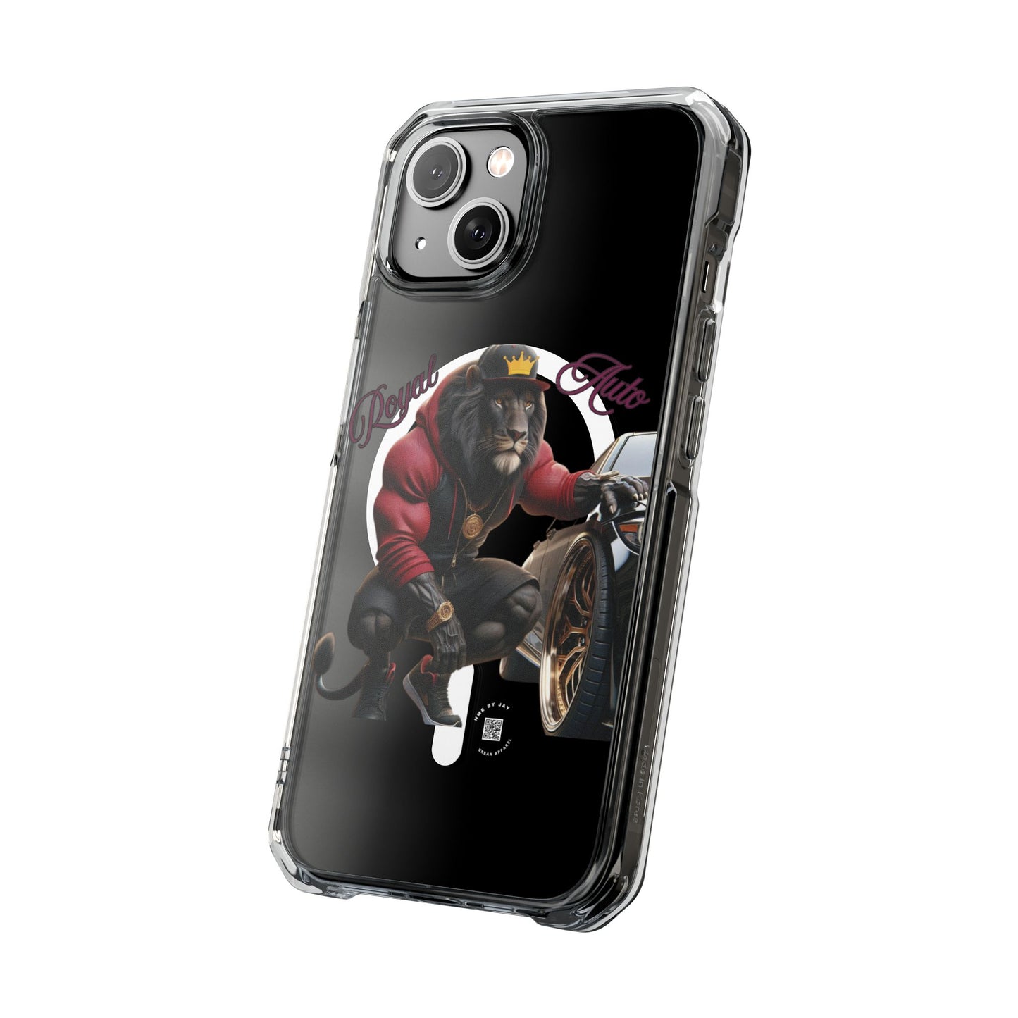 Magnetic Clear Impact Cases – Royal Auto King Design
