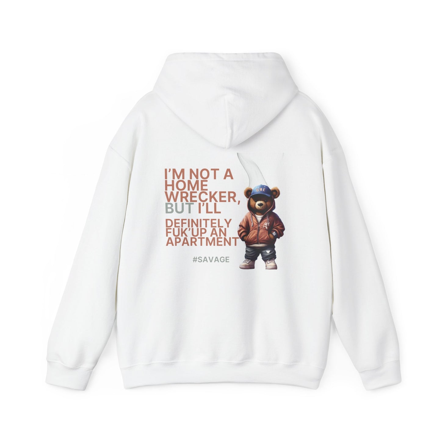 HME Bear Logo Hoodie - I'm not a Home Wrecker Design