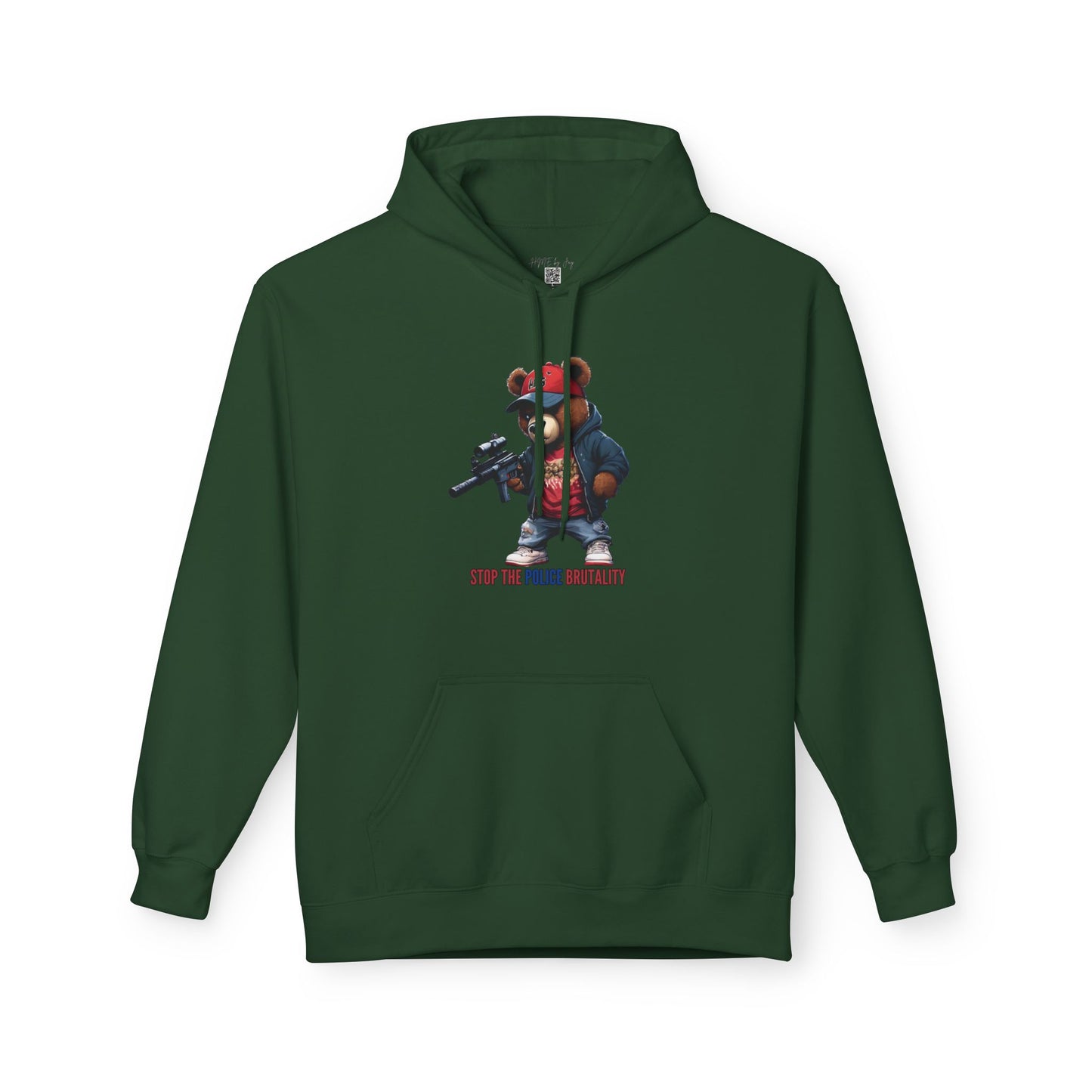 Hoodie - Stop the Police Brutality Activist Protest Design