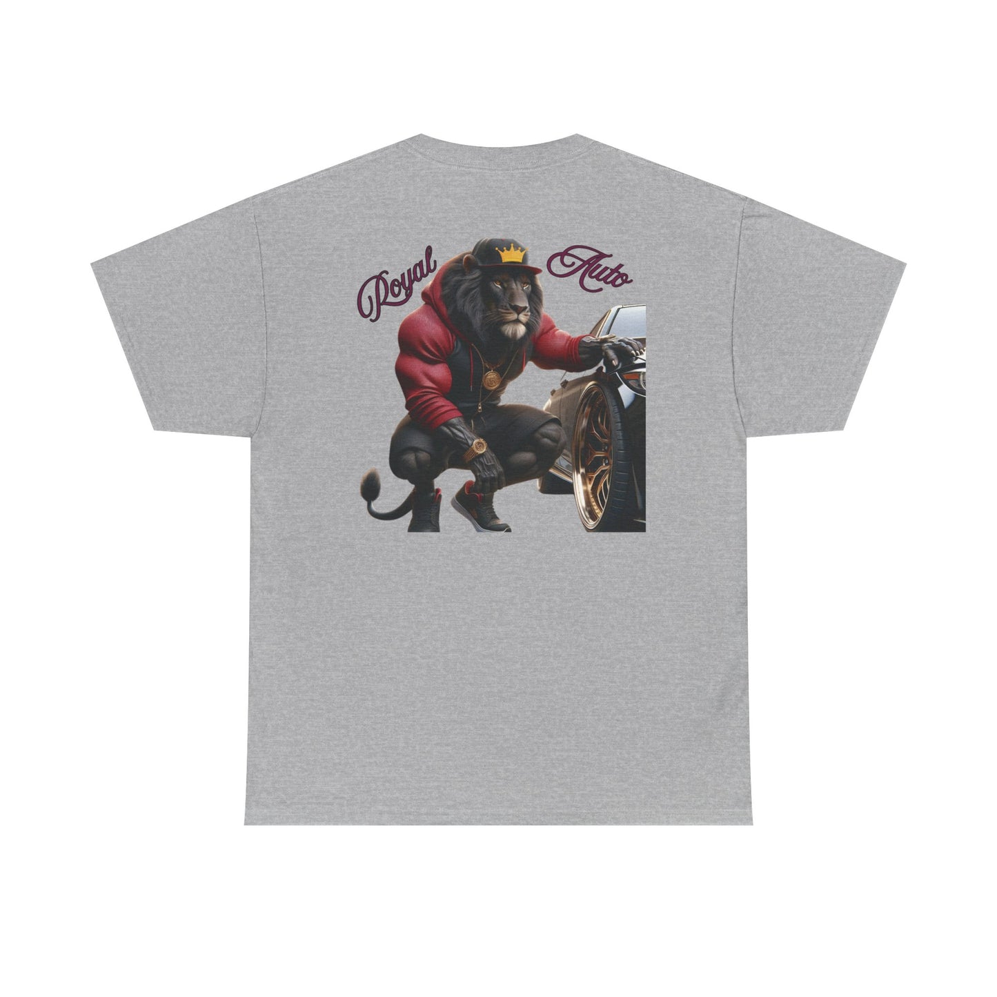 T-Shirt Royal Auto King of the Auto Body Shops Unisex Heavy Cotton Tee
