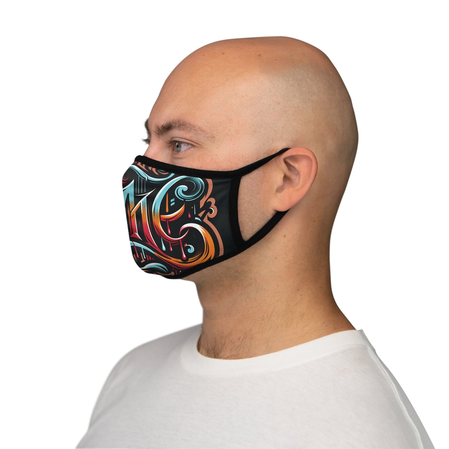 The Avery Collection Fitted Polyester Face Mask